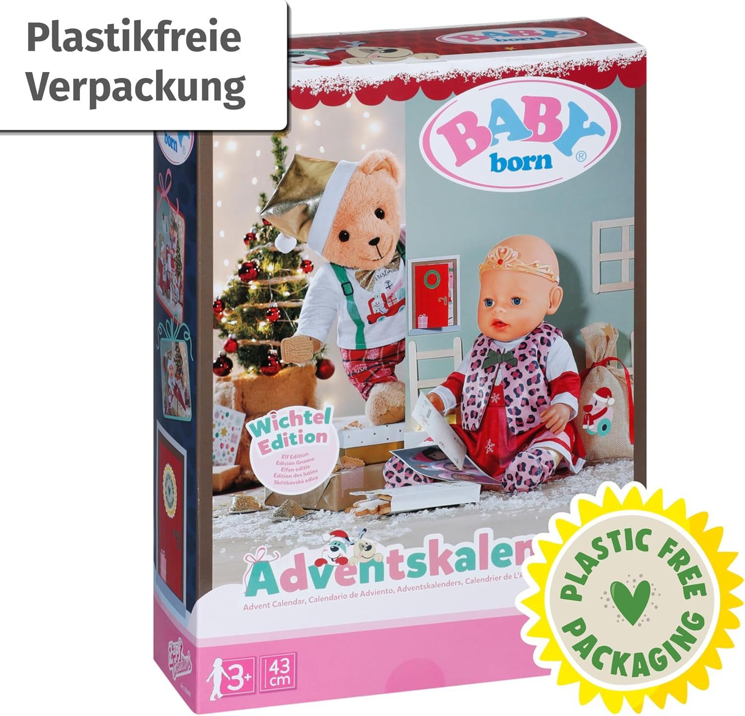 Zapf Creation® Spielzeug-Adventskalender Zapf Creation 836101 - BABY born Adventskalender 2024