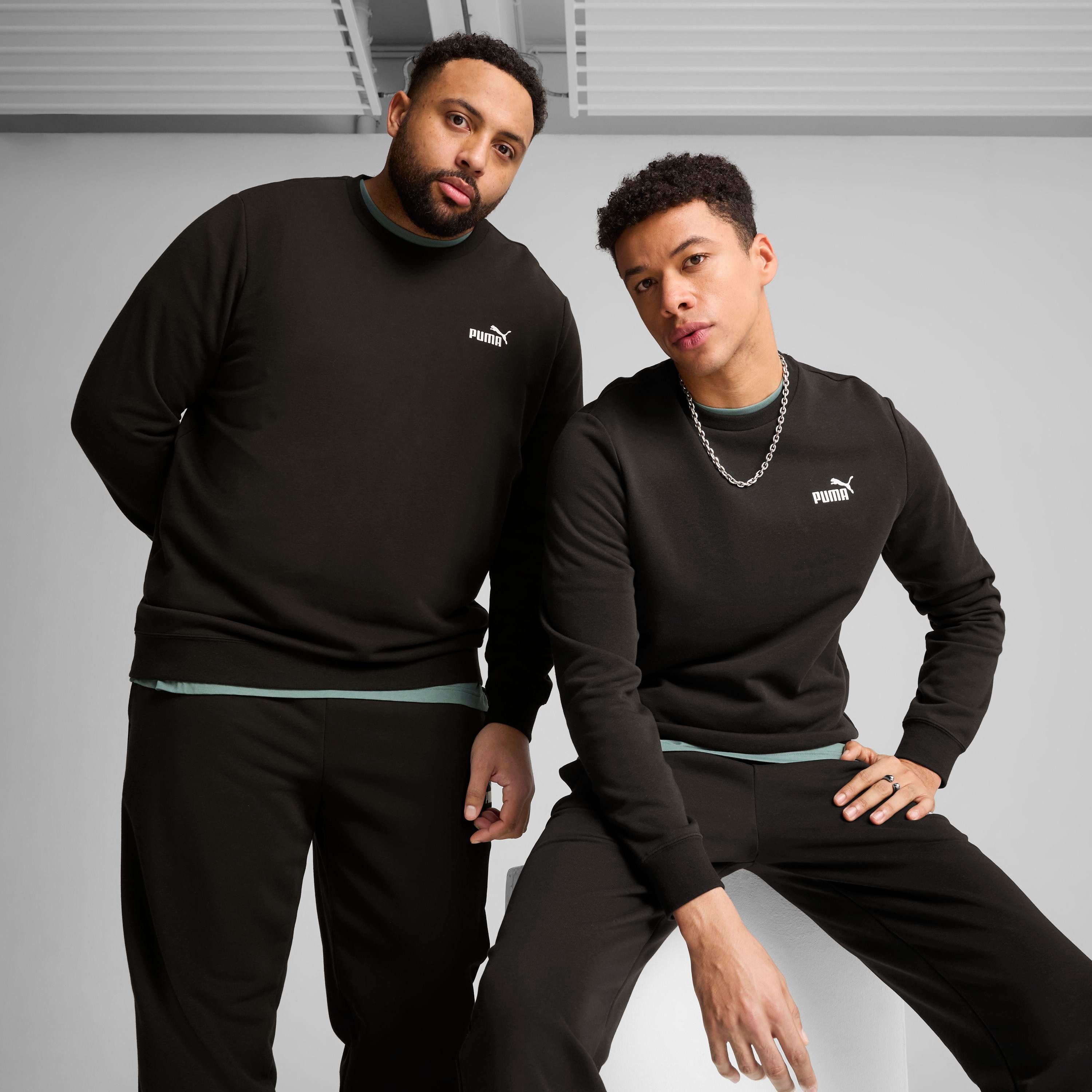 PUMA Langarmshirt ESS SMALL NO 1 LOGO CREW TR Regular Fit, Langarm, für sportlichen Alltag, Rundhalsausschnitt