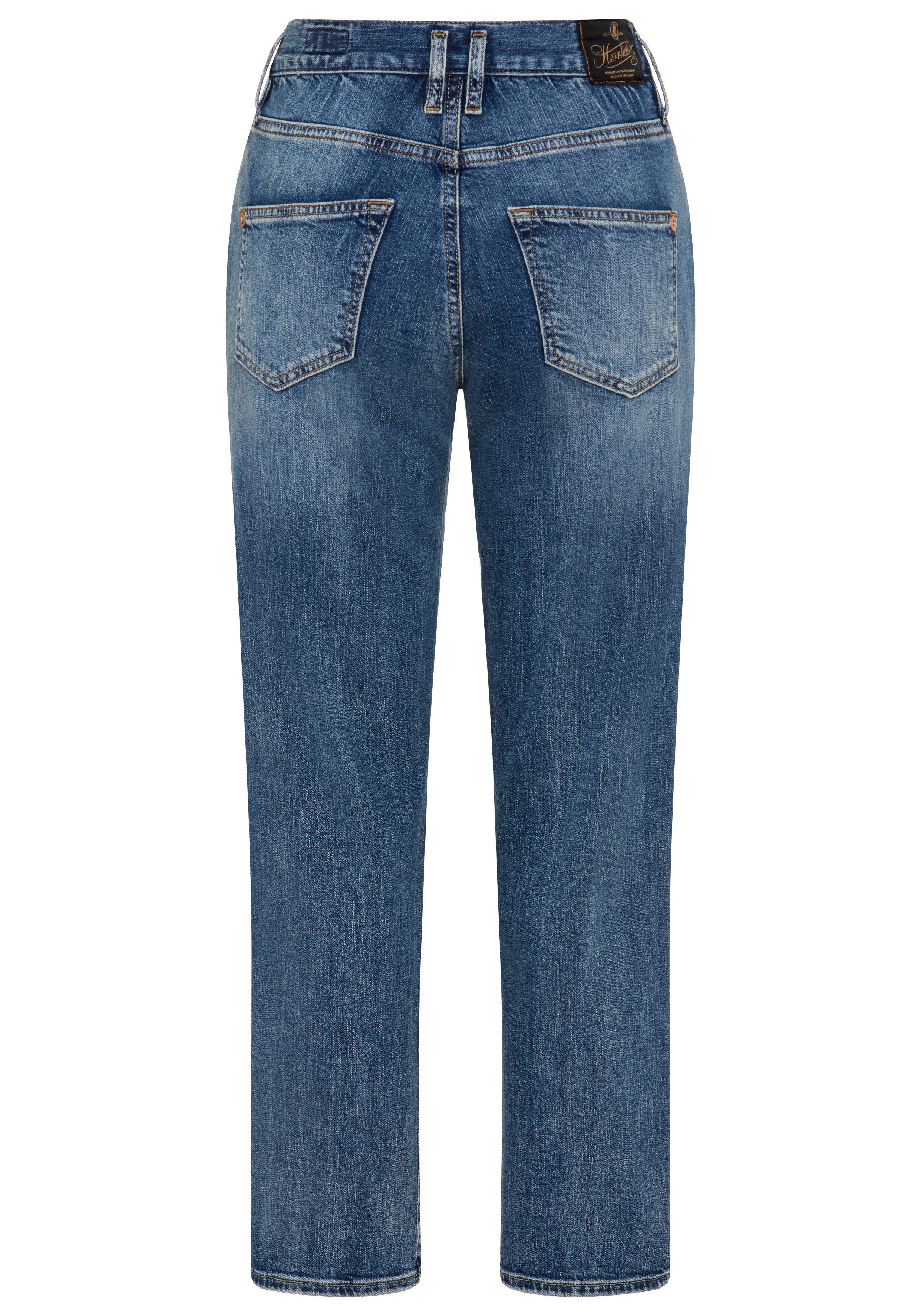 Herrlicher Straight-Jeans Breezy Cropped Denim in 7/8-Länge, High Waist – Bild 5 von 5