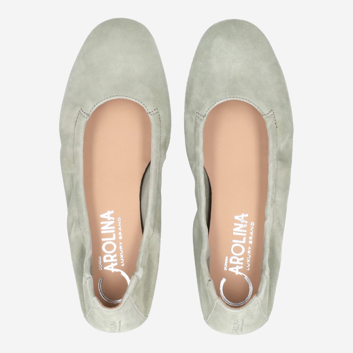 Donna Carolina Donna Carolina CLARA BASIC 55.170.134-003, Ballerina, Grün, Damen Ballerina