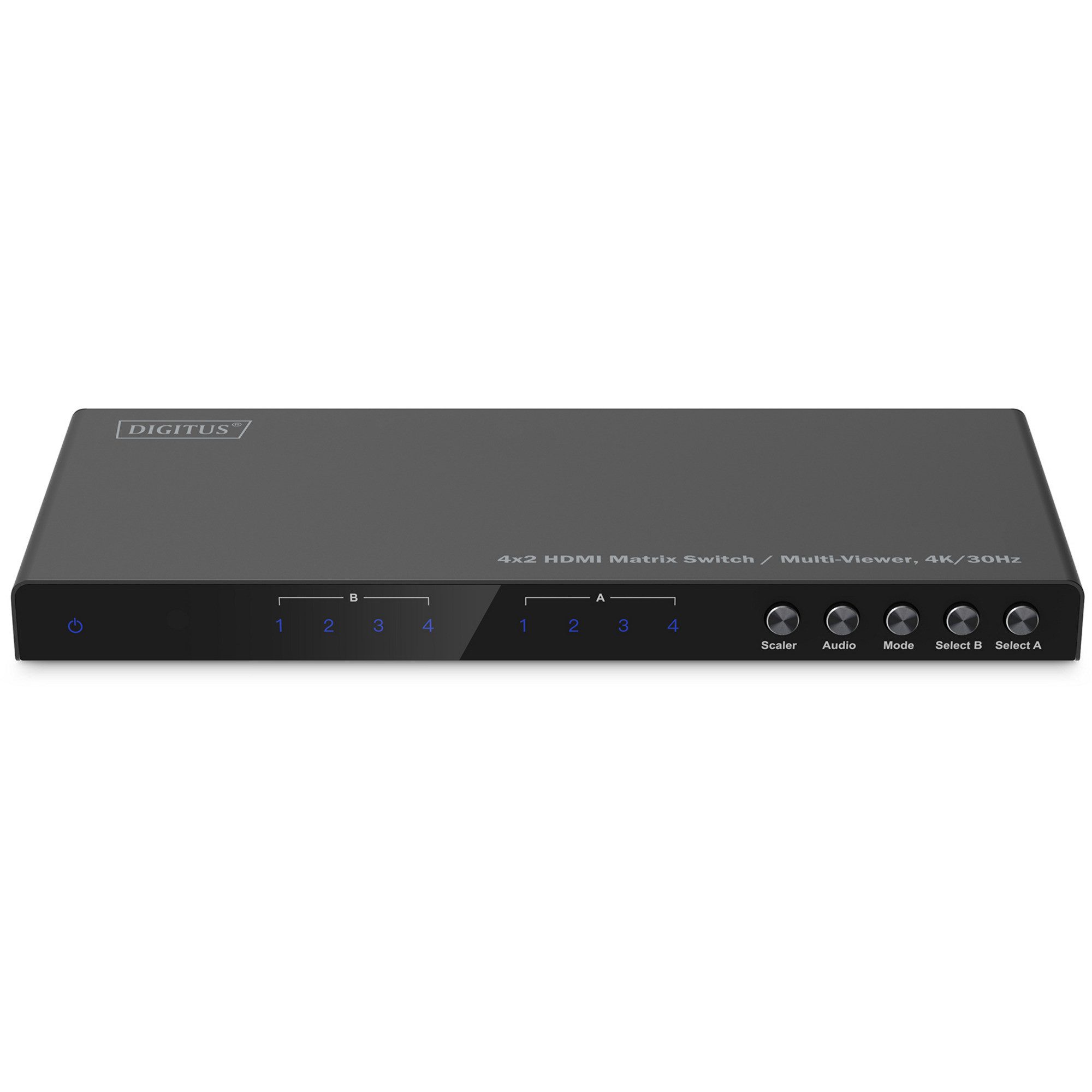 Digitus Digitus HDMI Matrix Switch / Multi-Viewer 4x2, HDMI-Adapter