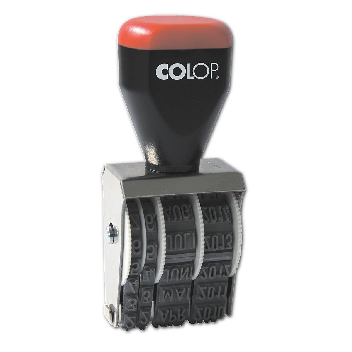 COLOP Stempel 03000, Datumstempel mit Datumseinstellungen über Stellräder