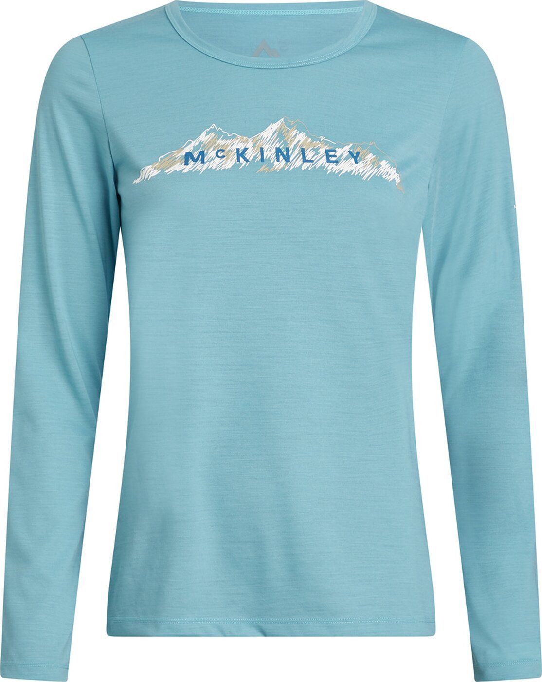 McKINLEY T-Shirt Da.-Langarmshirt Shane LS W BLUE LIGHT