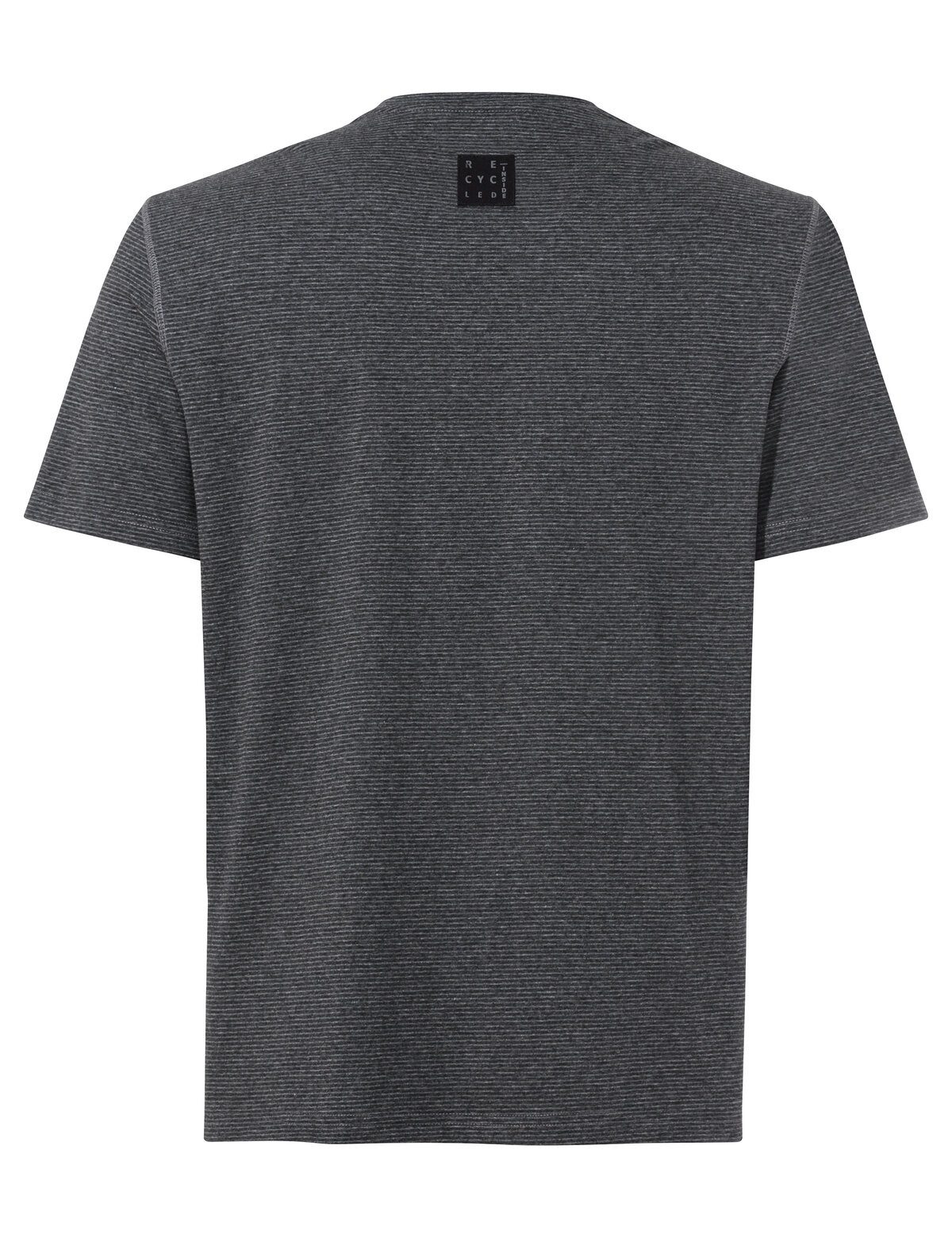 VAUDE T-Shirt Me Mineo Striped T-Shirt II PHANTOM BLACK