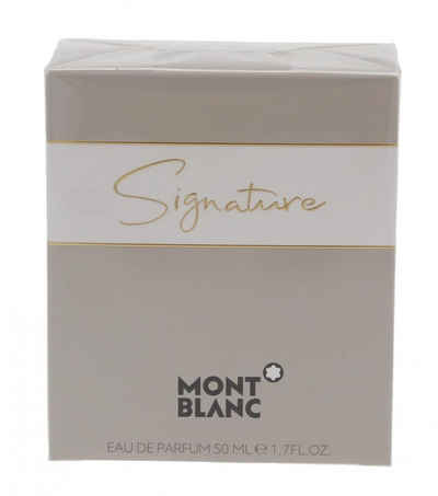 MONTBLANC Eau de Parfum »Mont Blanc Signature Eau de Parfum 50ml Spray«