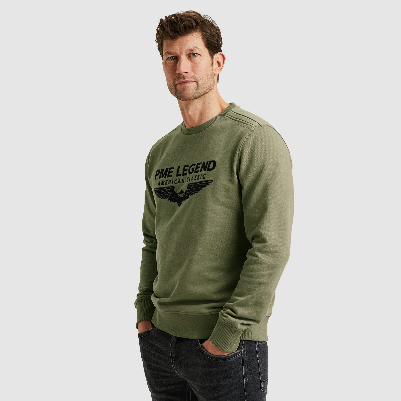 PME LEGEND Sweatshirt Crewneck soft terry günstig online kaufen
