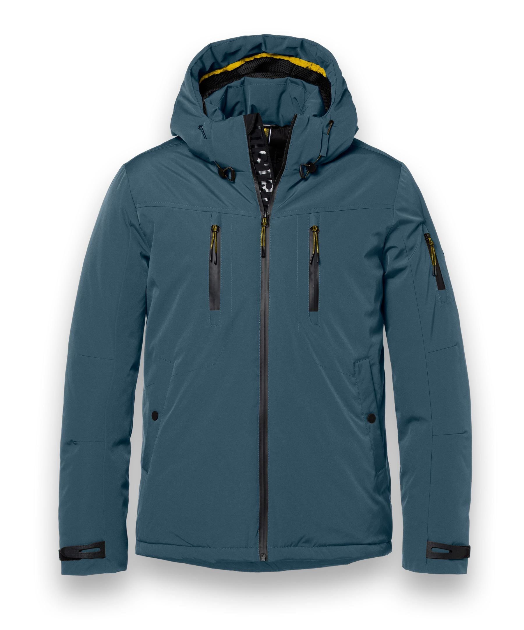 District Winterjacke Wedge mit Kapuze (warm, wasserabweisend) stahlblau Herren