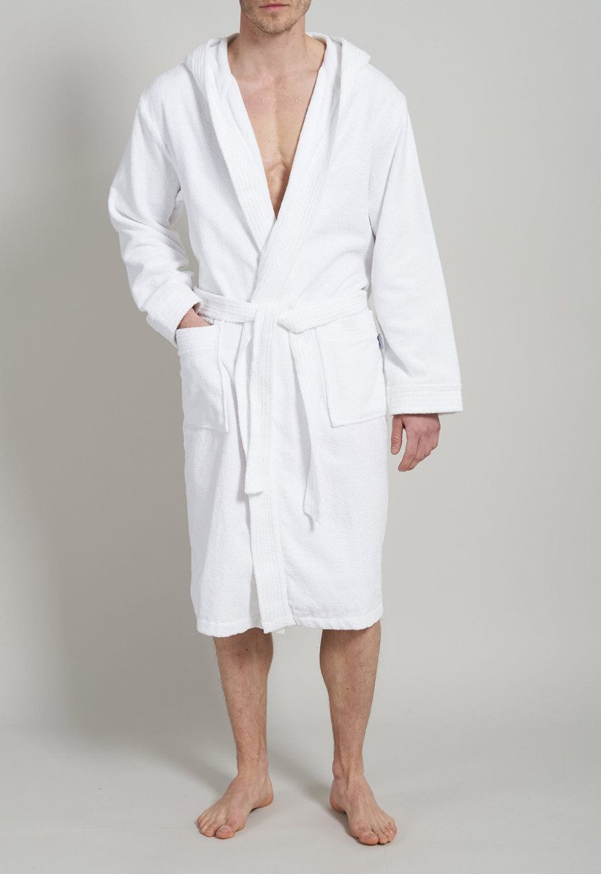 CECEBA Bademantel Bademantel weiß-hell-uni günstig online kaufen