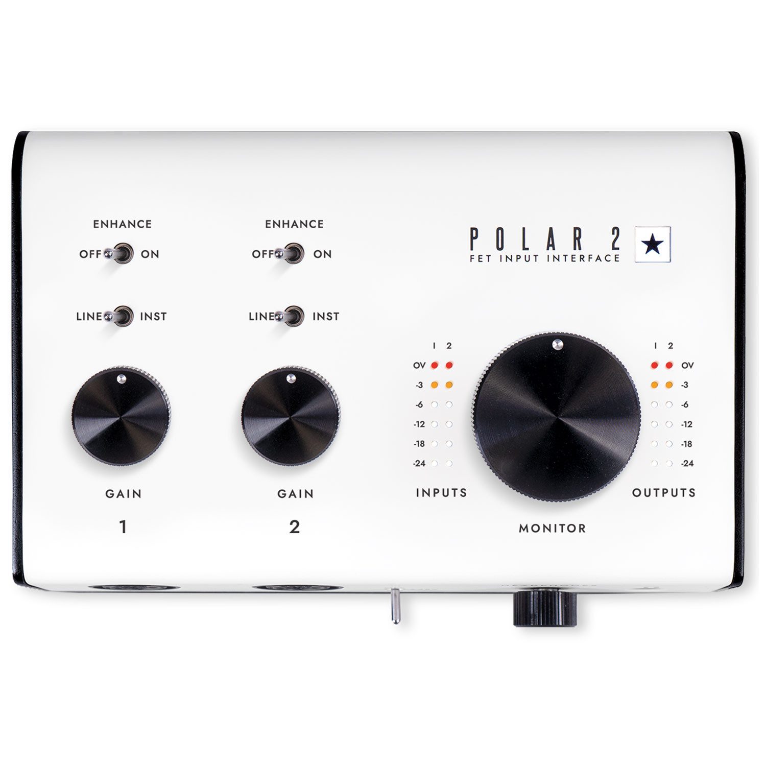 Blackstar Blackstar Audio-Interface Polar 2 2-Kanal Interface Digitales Aufnahmegerät (2-Kanal Audiointerface)