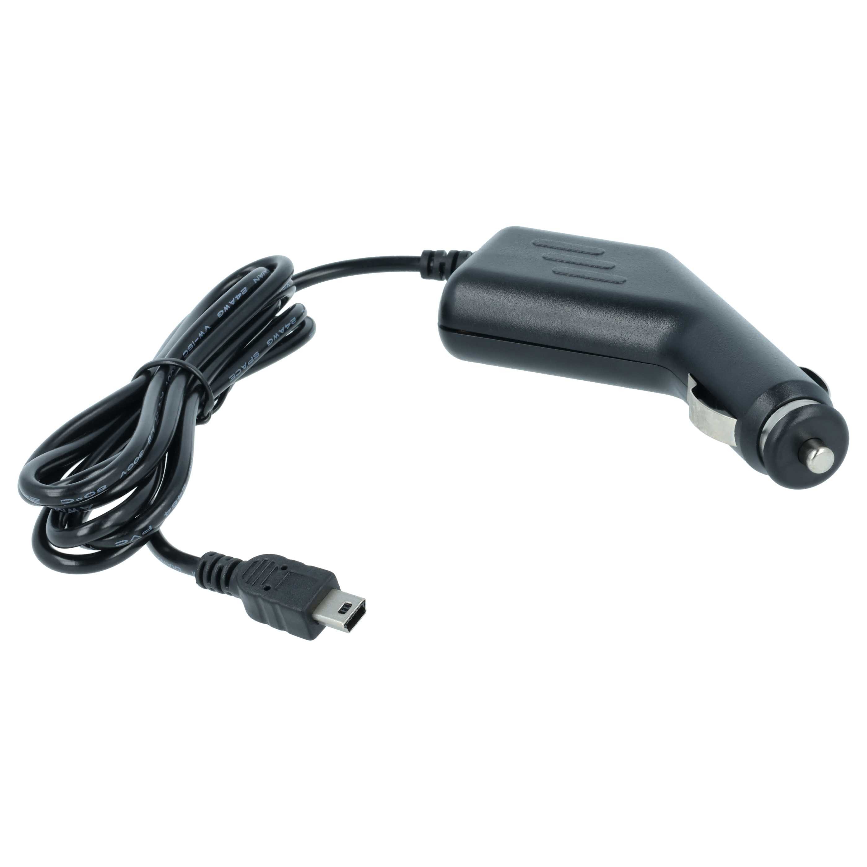 vhbw passend für Asus P525, P535 Navigationssystem / Handy KFZ-Netzteil (Hochwertiges Mini-USB Auto-Ladekabel passend für den 12V)