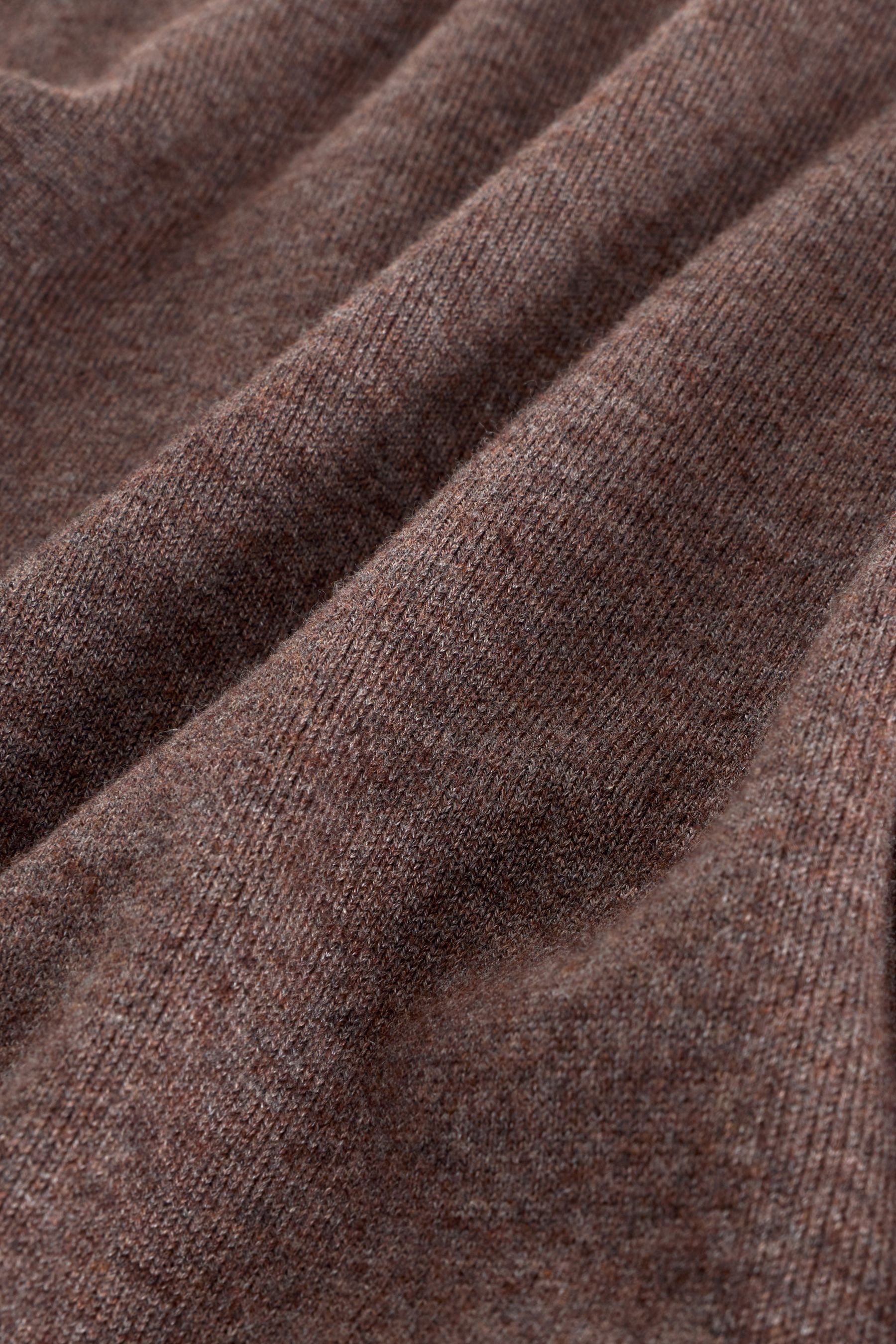 Next Langarm-Poloshirt EDIT Gestrickter langärmeliger Rollkragenpulli (1-tlg)