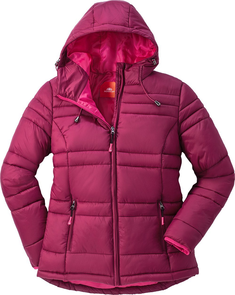 Nordcap Steppjacke Leichte Übergangsjacke, sportlich mit Kapuze