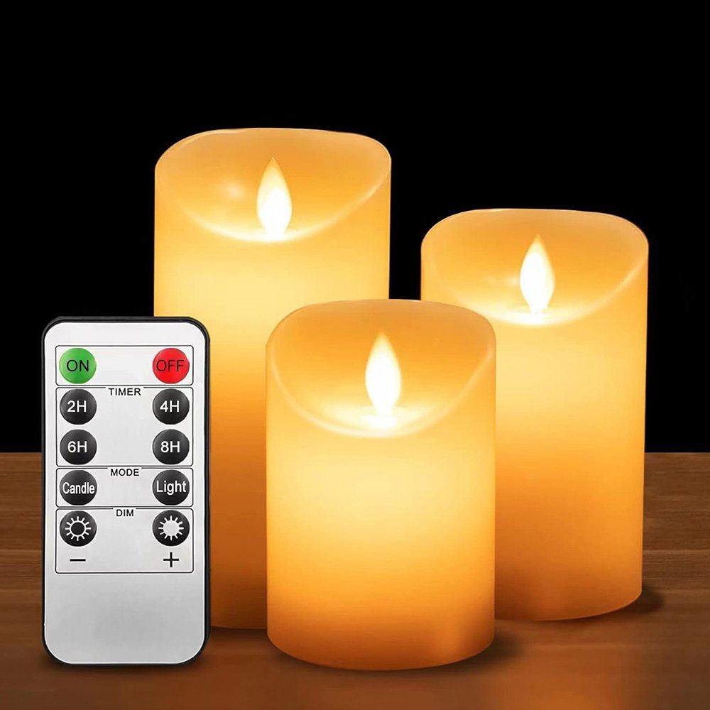 MUPOO LED-Kerze LED Kerzen Fairy Lights(2/5 günstig online kaufen