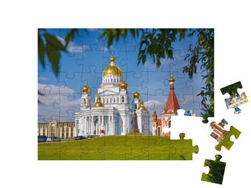 puzzleYOU Puzzle St. Theodor Uschakow, Saransk, 48 Puzzleteile, puzzleYOU-Kollektionen Russland