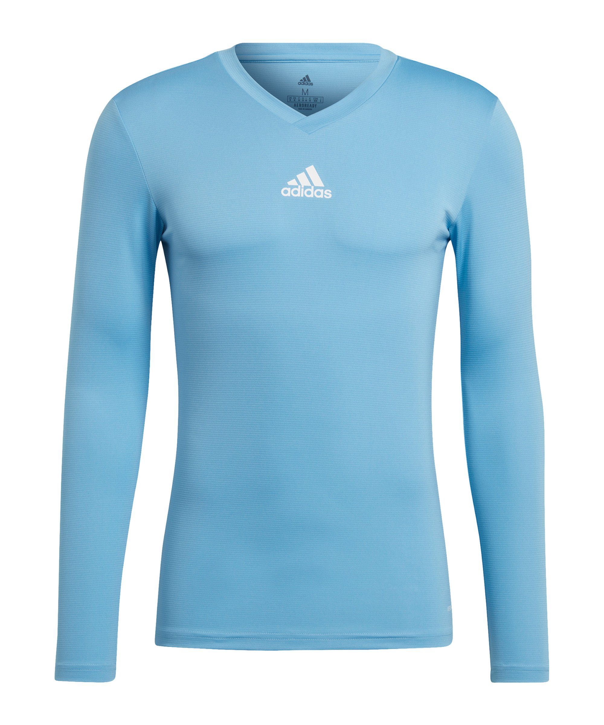 Base Nachhaltiges Produkt blauweissblau Team adidas Top langarm Performance Funktionsshirt