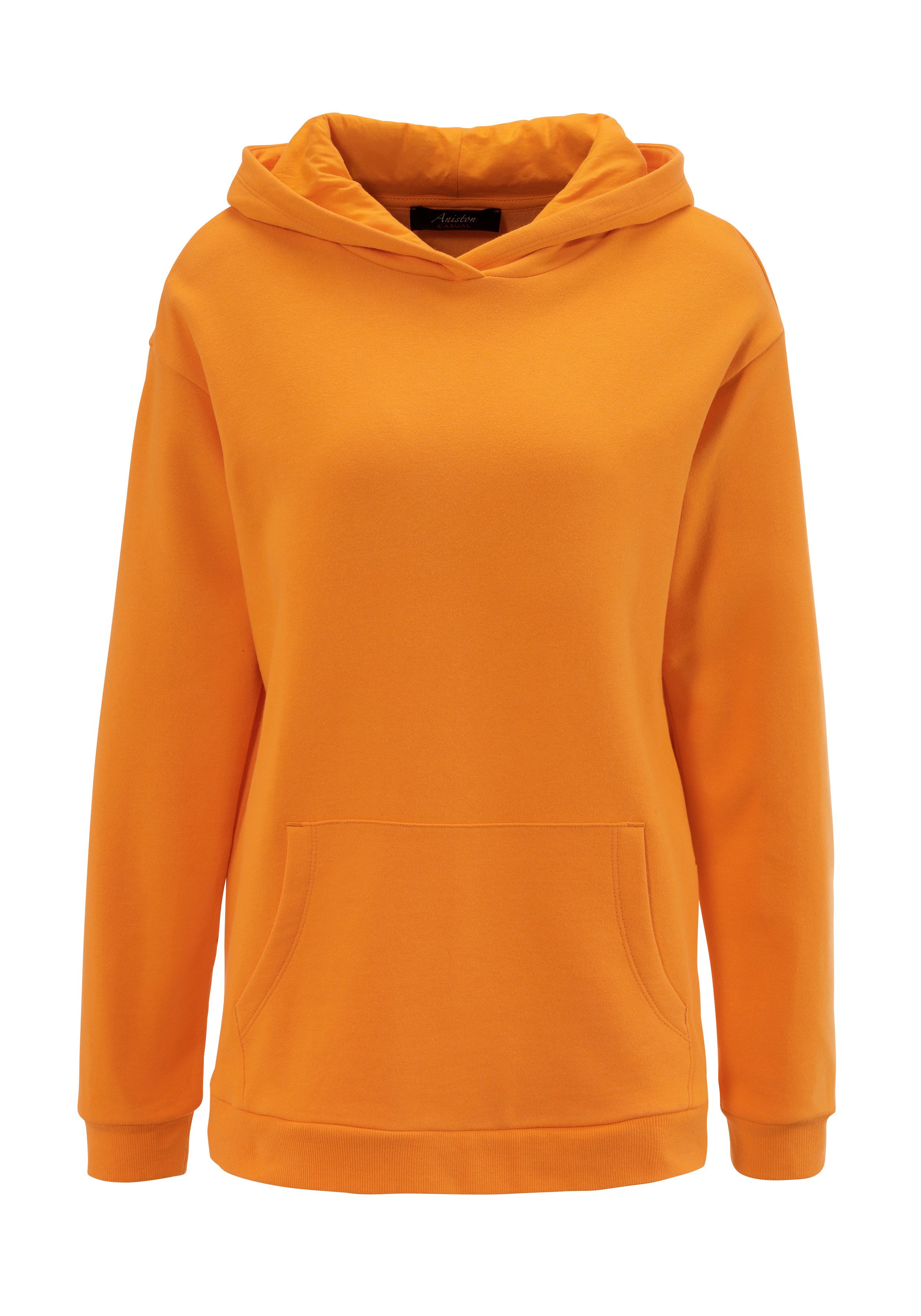 Aniston CASUAL Kapuzensweatshirt mit Smiley im Rücken