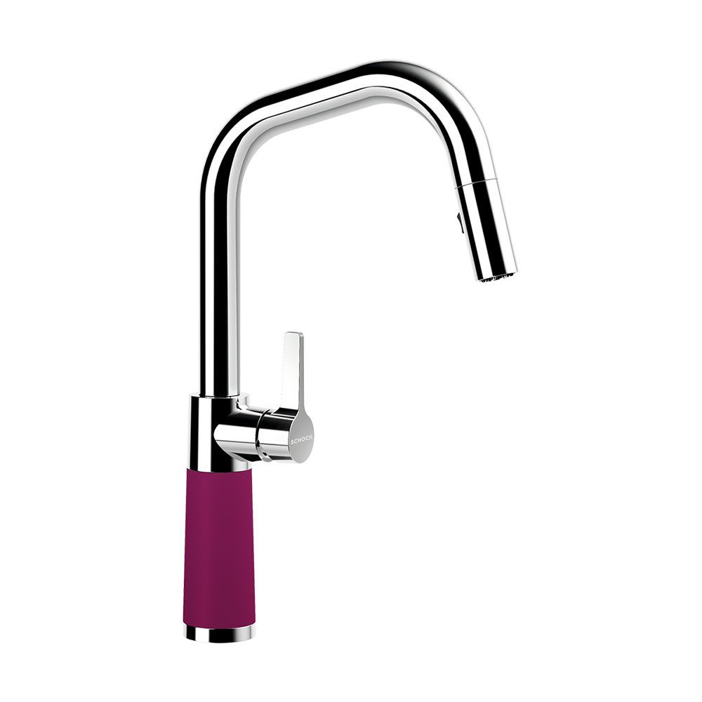 Schock Küchenarmatur SC-530 Chrom/Cristadur ausziehbarer Auslauf