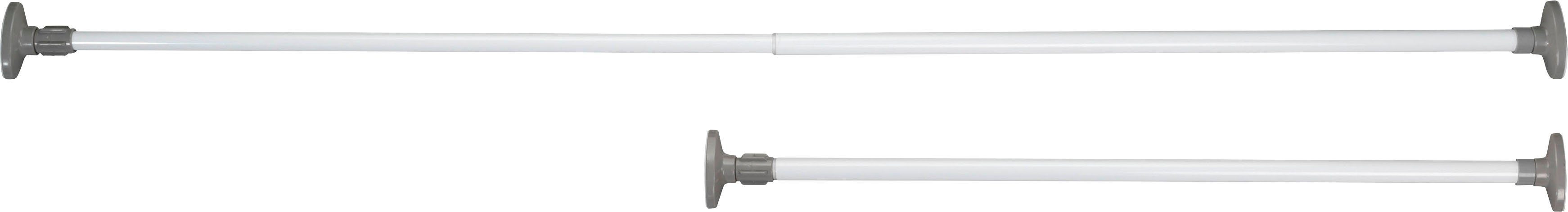 WENKO Klemmstange Herkules, ausziehbar, geklemmt, Kunststoff, Metall, 80-14 günstig online kaufen