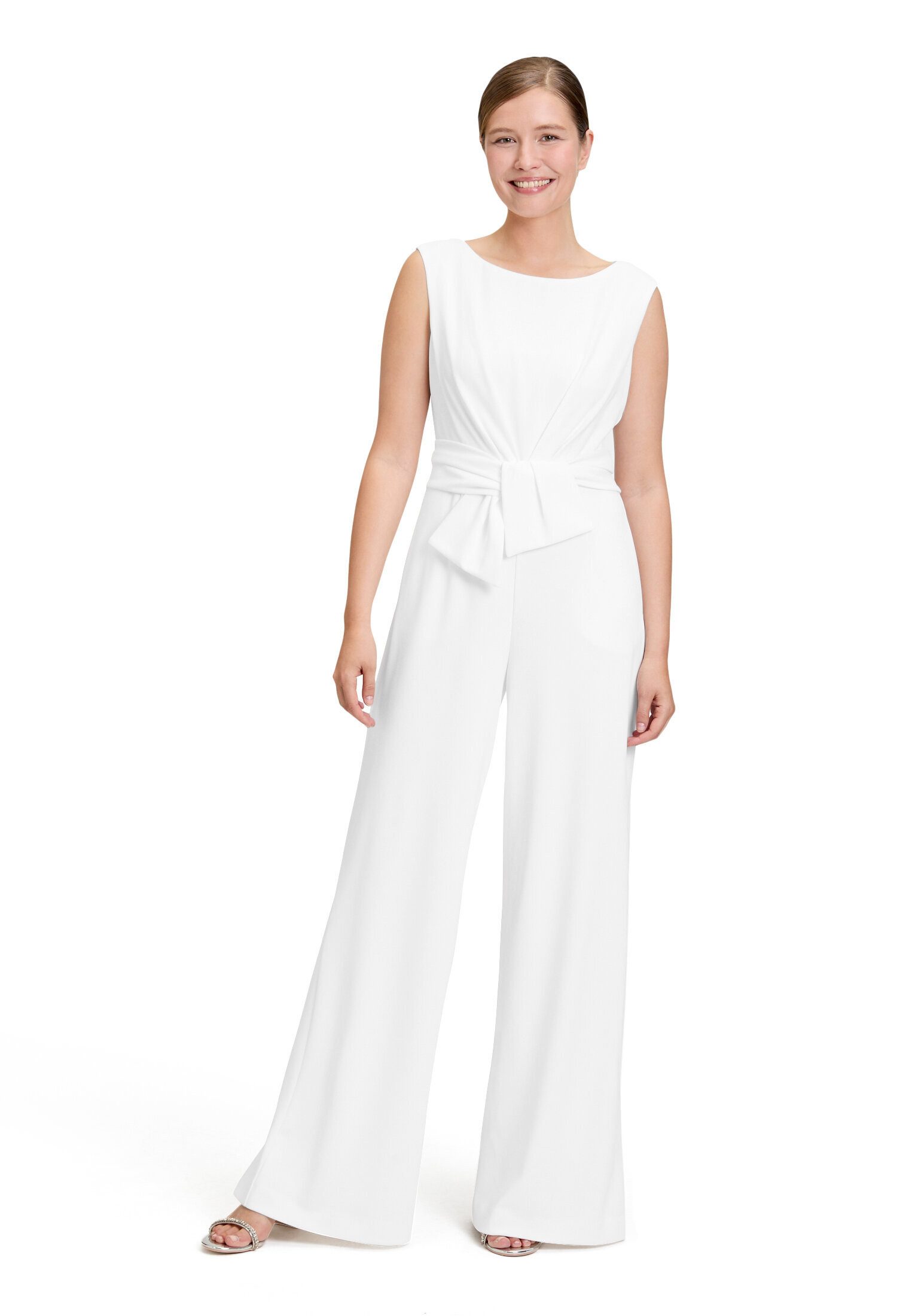 Vera Mont Overall Damen mit weitem Bein (1-tlg) Bunddetail