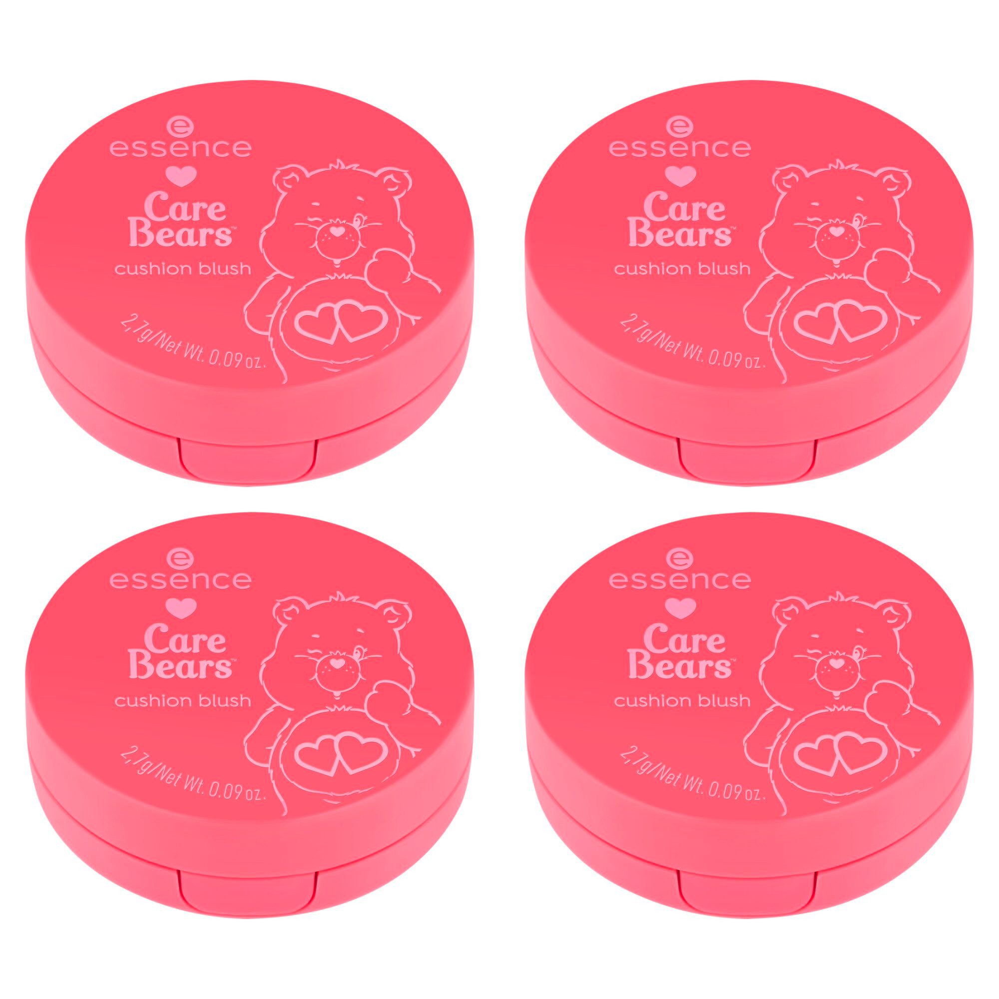 Essence Rouge Care Bears cushion blush, 4-tlg.