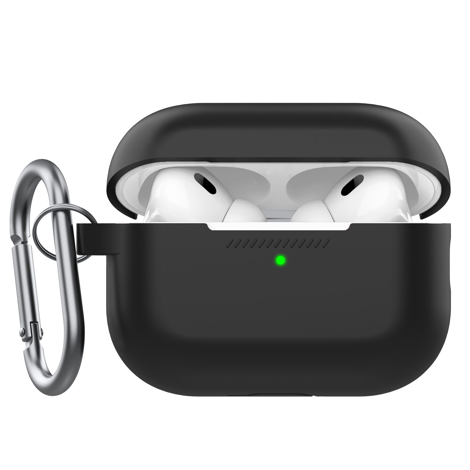KeyBudz Kopfhörer-Schutzhülle Elevate AirPods Pro 2 Case Kompatibel mit AirPods Pro 2. Generation, Qi-zertifiziertes kabelloses Laden, nicht MagSafe-kompatibel