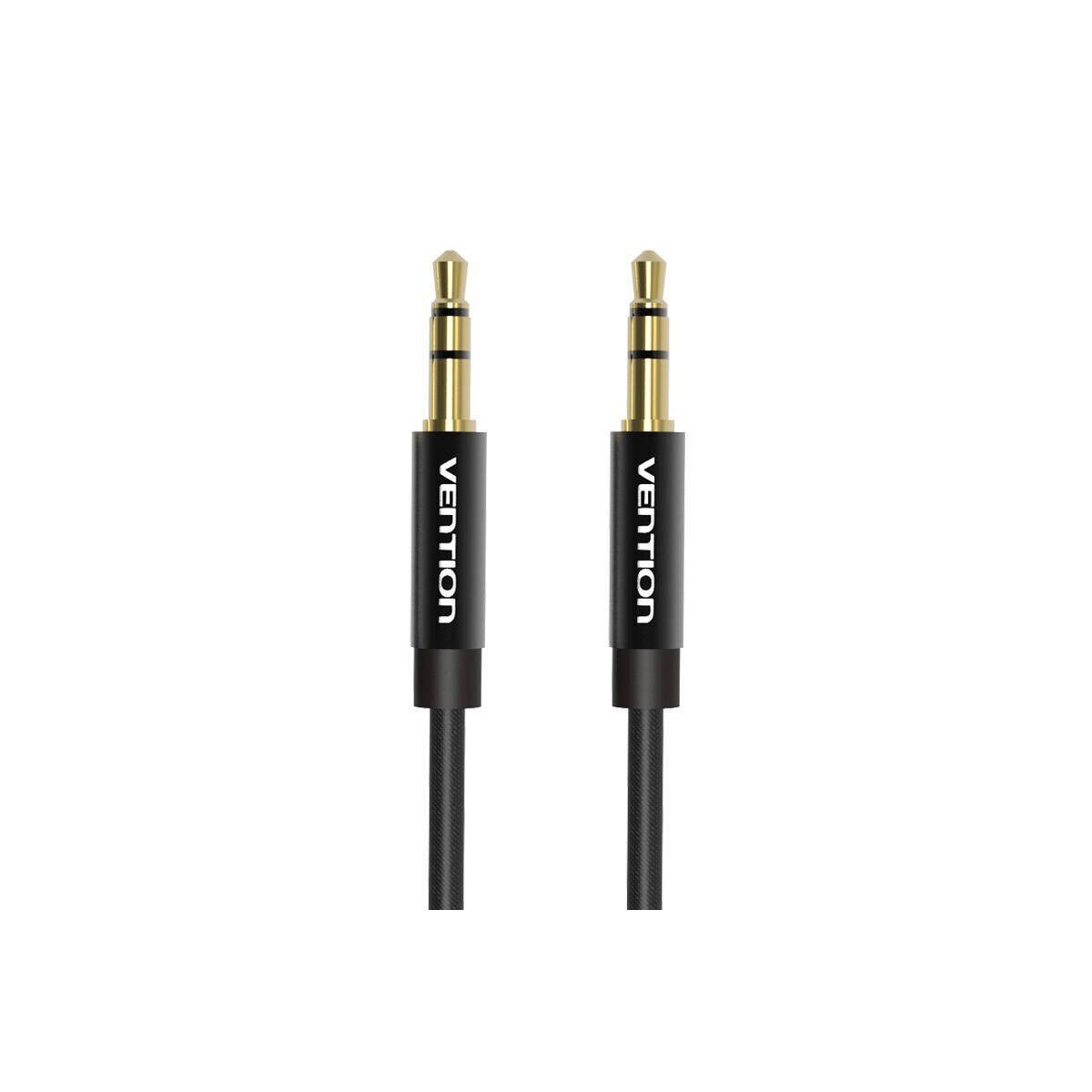 VENTION Audiokabel 3,5 mm Mini-Buchse 1.5 Meter schwarz Audio-Kabel