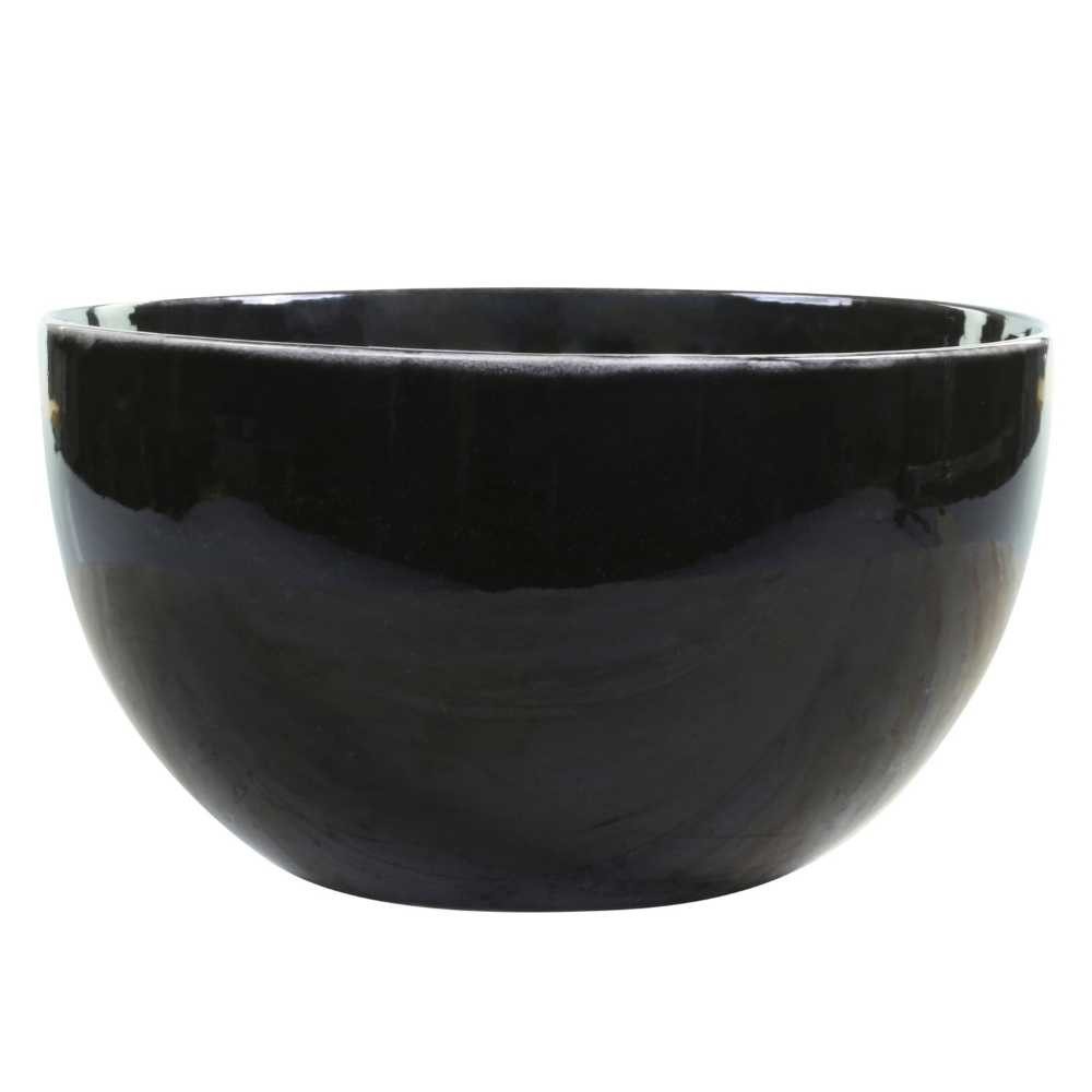 Chic Antique Schale Chic Antique Schale CALAIS Schwarz Salatschüssel 14x25 cm 4 Liter