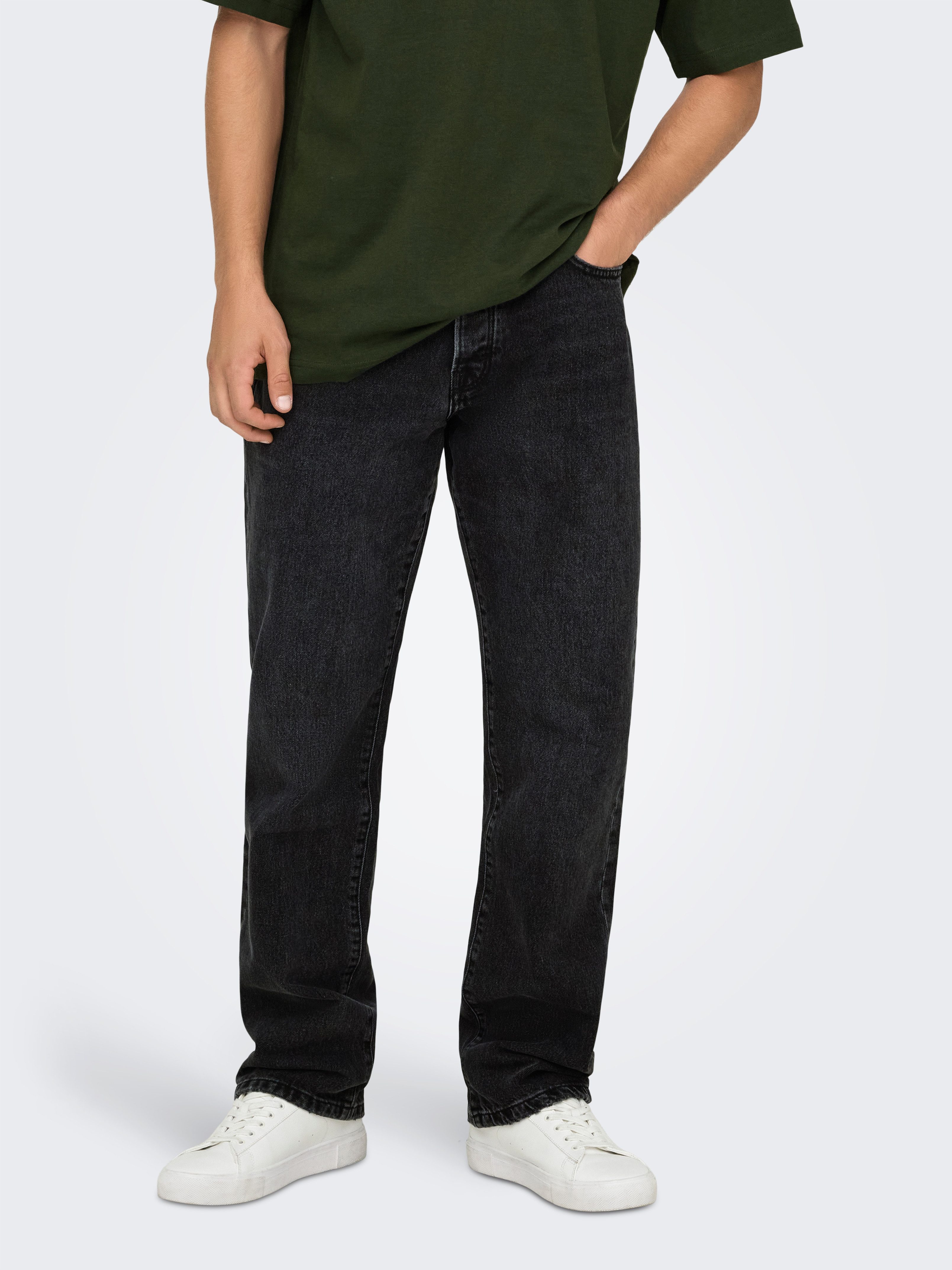 Regular-fit-Jeans ONSEDGE STRAIGHT BROMO 0017 DOT DNM NOOS