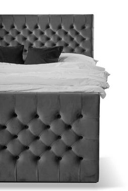 JVmoebel Bett Luxus Schlafzimmer Bett Polster Design Luxus Doppel Hotel Betten (1-tlg., 1x Bett), Made in Europa