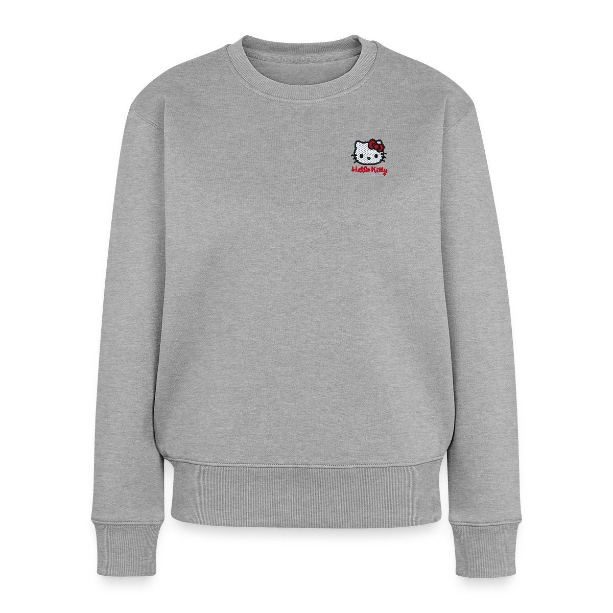 Sweatshirt Hello Kitty Stick Portrait Damen Premium Pullover