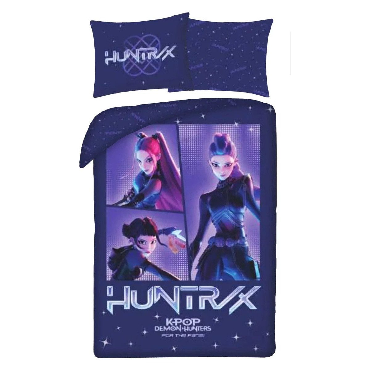 K-Pop Demon Hunters Kinderbettwäsche K-pop Demon Hunters Cosmic Bettwäsche 140×200 cm, 70×90 cm