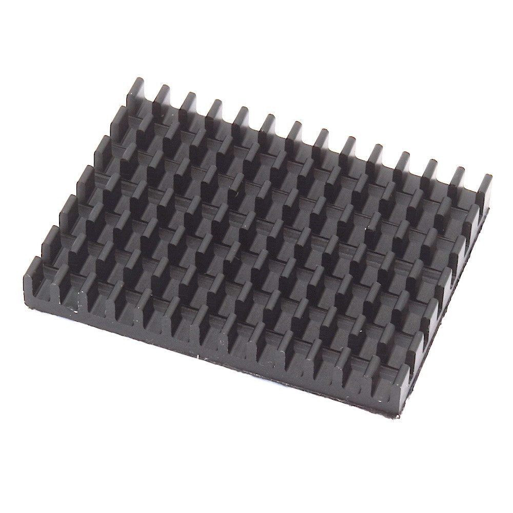 Computer-Kühler Kühlkörper 40 x 30 x 5mm für Raspberry Pi 4, schwarz