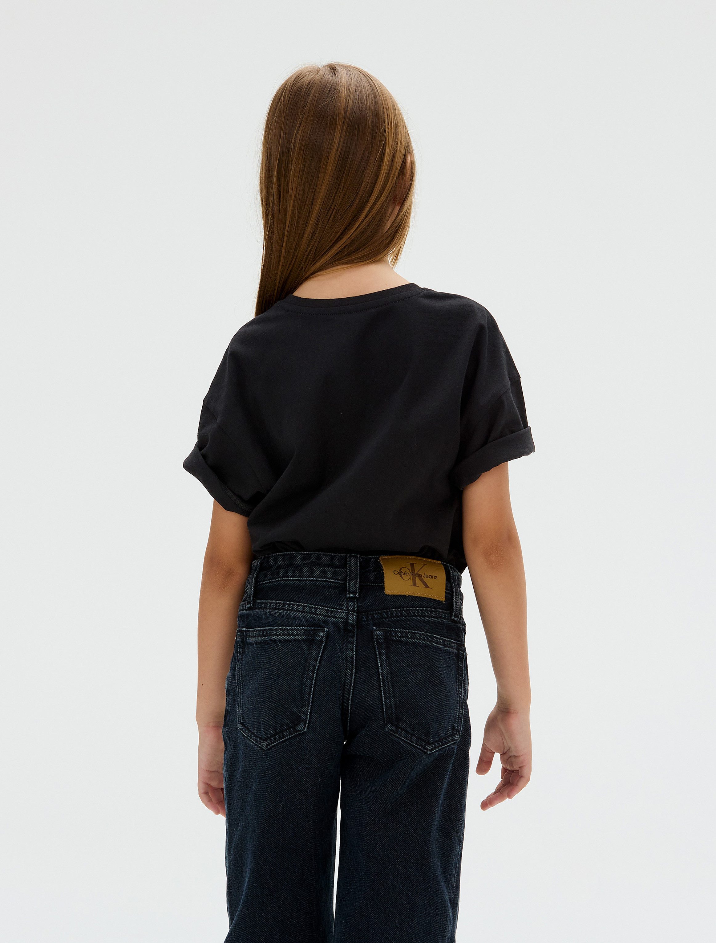 Calvin Klein Jeans T-Shirt FILED IN MONOLOGO TEE für Kinder bis 16 Jahre, cooler Logo-Druck