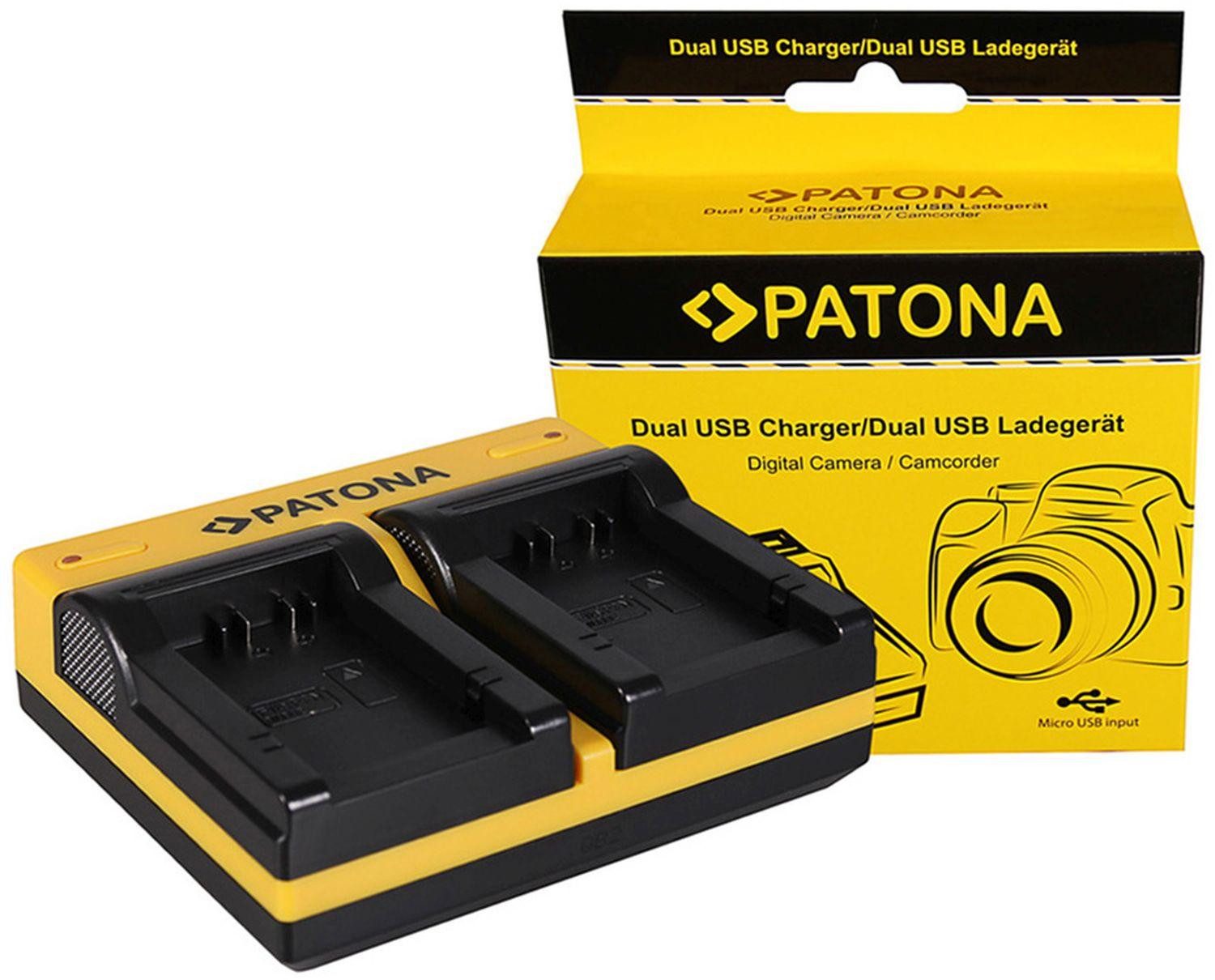Patona Dual Ladegerät für DMW-BMB9 inkl. Micro-USB Akku