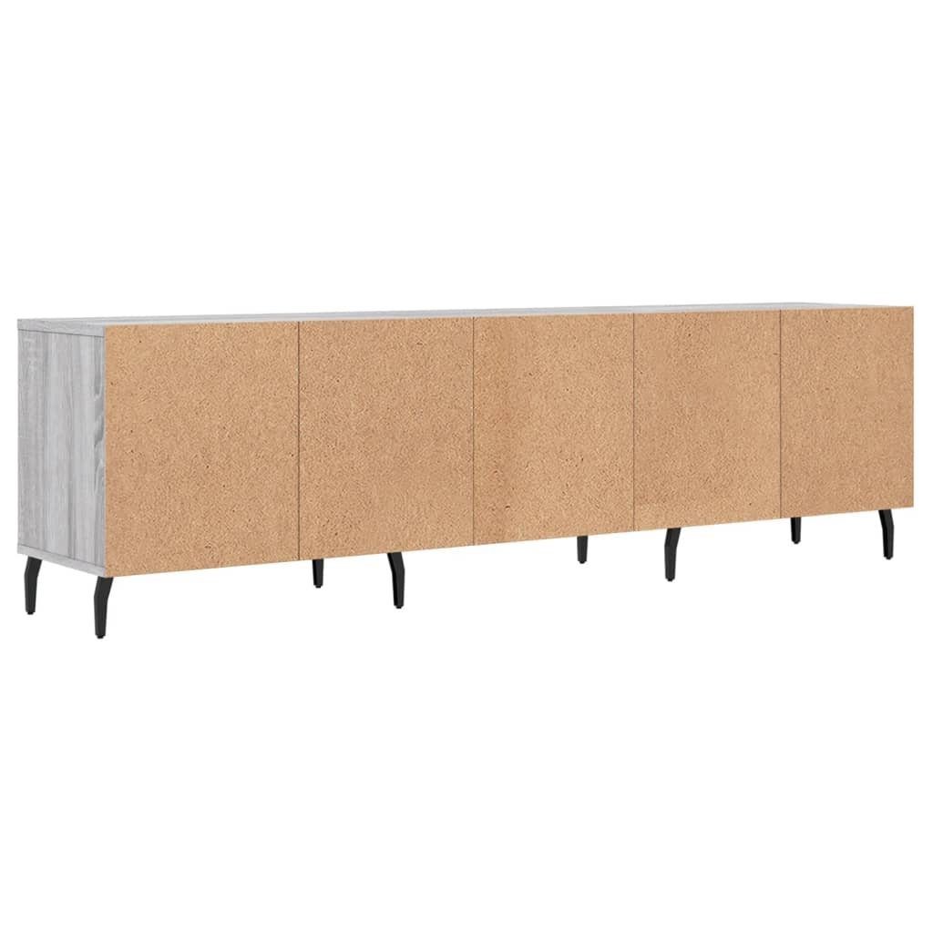 Holzwerkstoff Grau cm TV-Schrank (1-St) TV-Schrank 150x30x44,5 Sonoma vidaXL