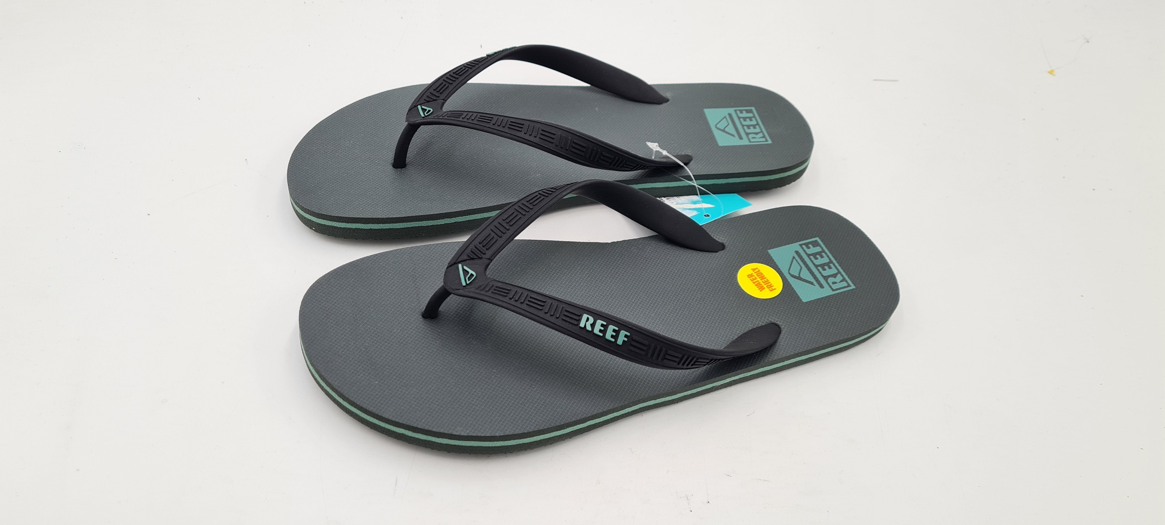 Reef Seaside Zehentrenner Sandale - Herren - grau Zehentrenner