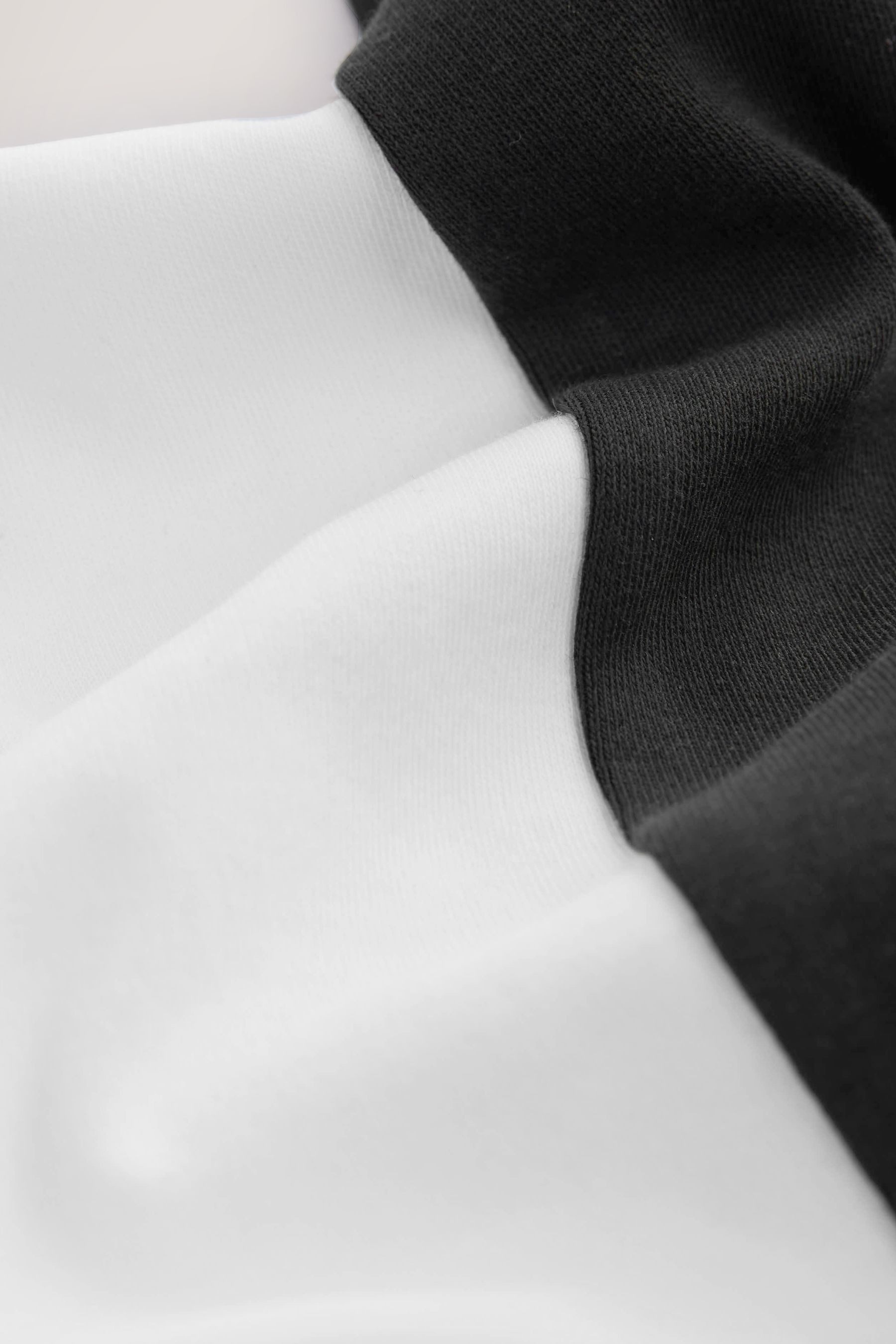 Next Poloshirt Kurzarm-Polohemd mit Reißverschluss in Blockfarben (1-tlg) – Bild 3 von 5