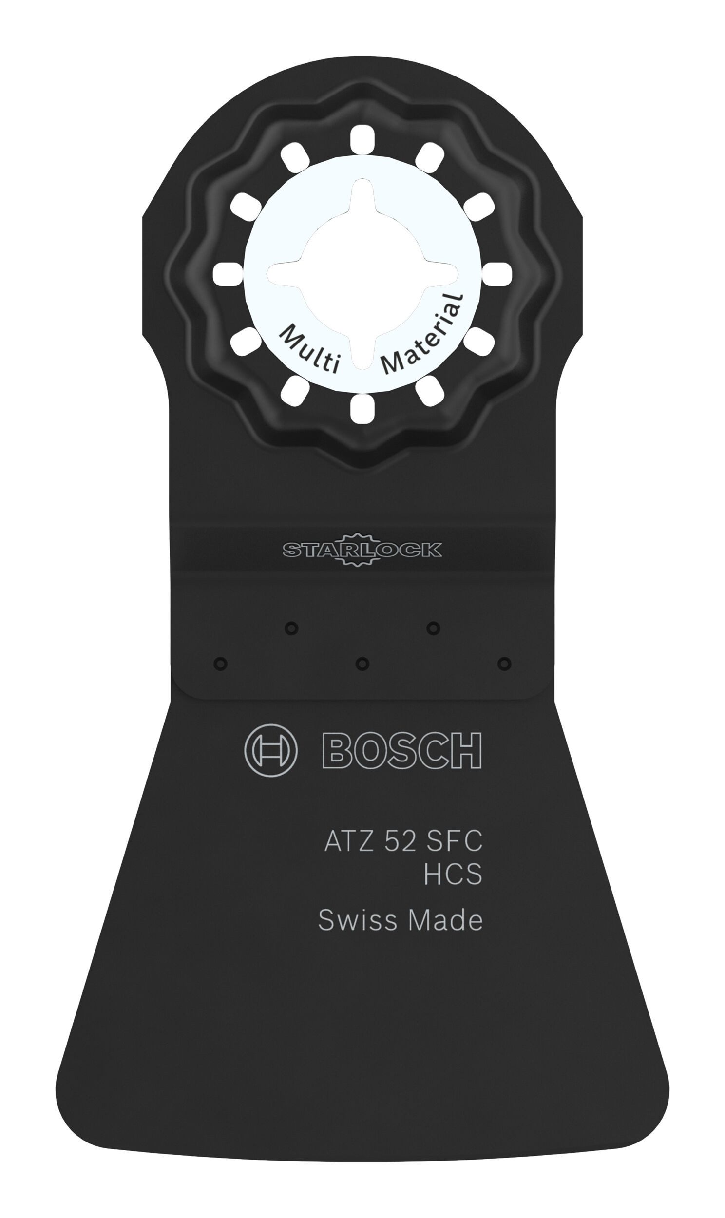 BOSCH Tauchsägeblatt (10 Stück), ATZ 52 SFC Multi Material, Starlock, 52 x 40 mm - 10er Pack