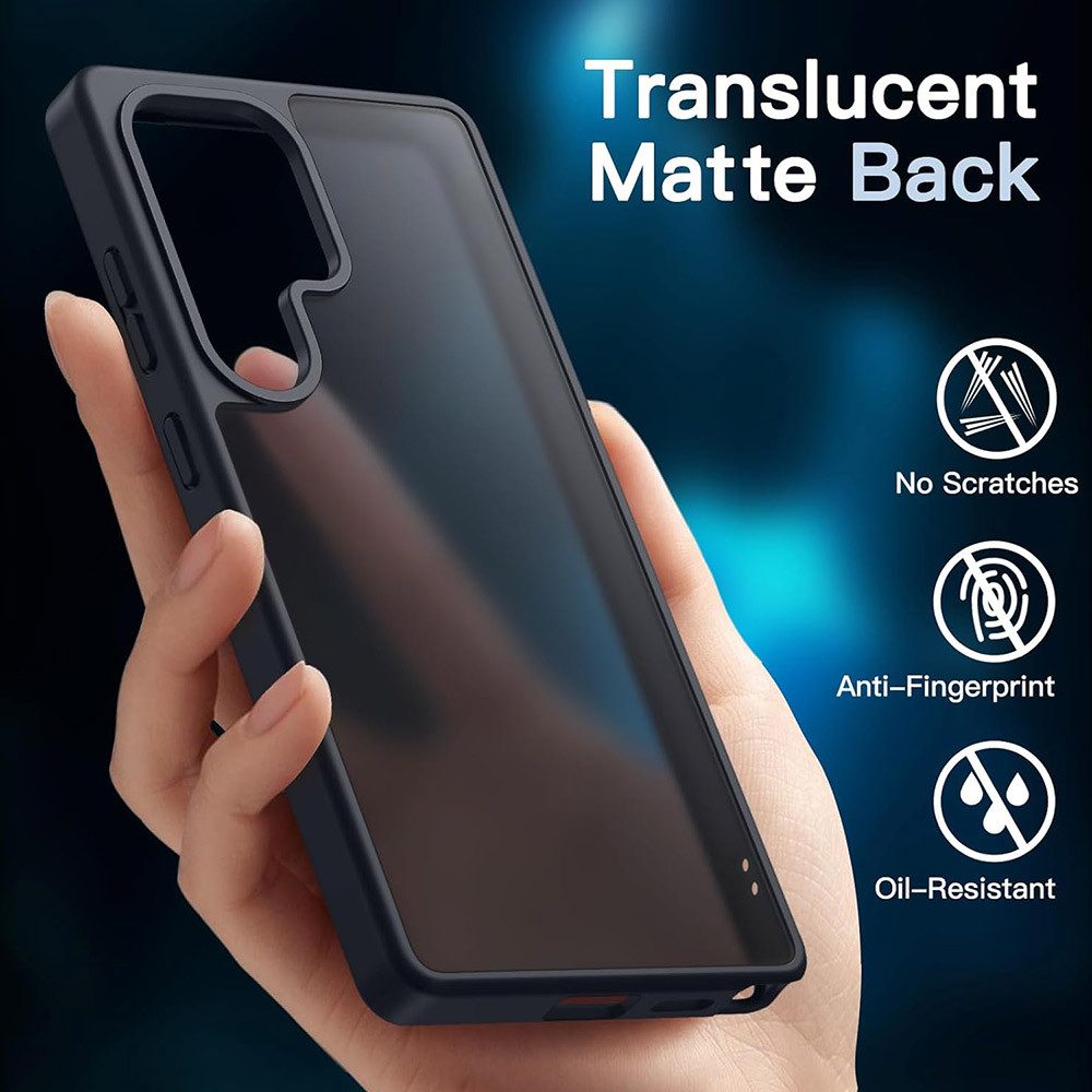 FITSU Handyhülle Hülle für Galaxy S26 Ultra Case mit Schutzglas und Kameraschutz 6,9 Zoll, Case für Galaxy S26 Ultra Hülle mit Schutzglas und Kameraprotektor