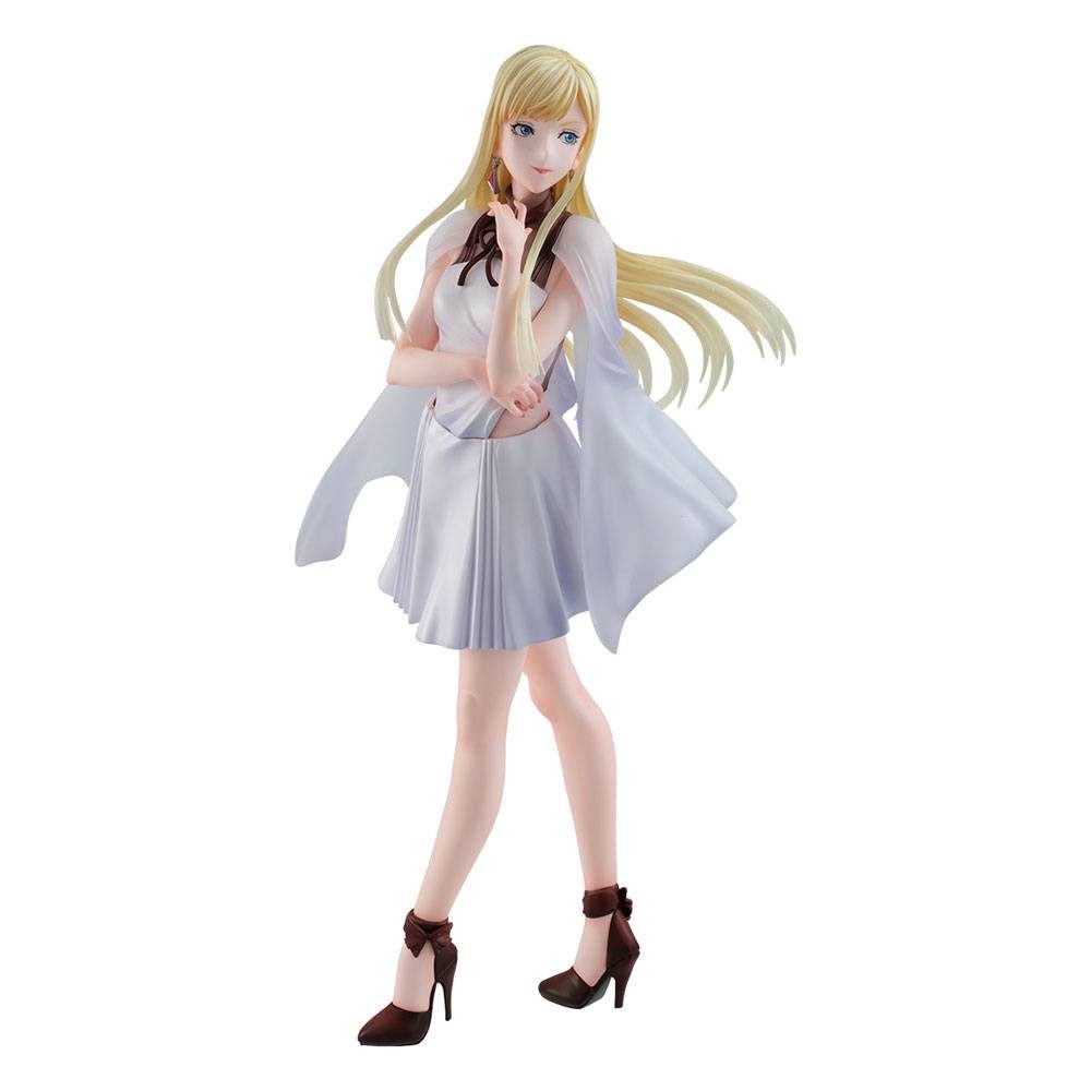 MegaHouse Sammelfigur Mobile Suit Gundam Hathaway GGG Gigi Andalucia 21 cm Statue