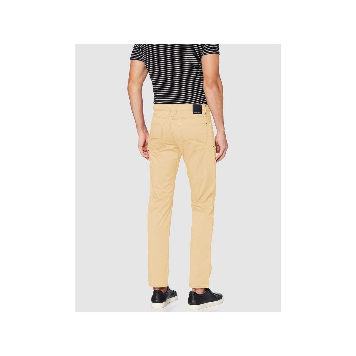 gelb Hattric 5-Pocket-Jeans (1-tlg)