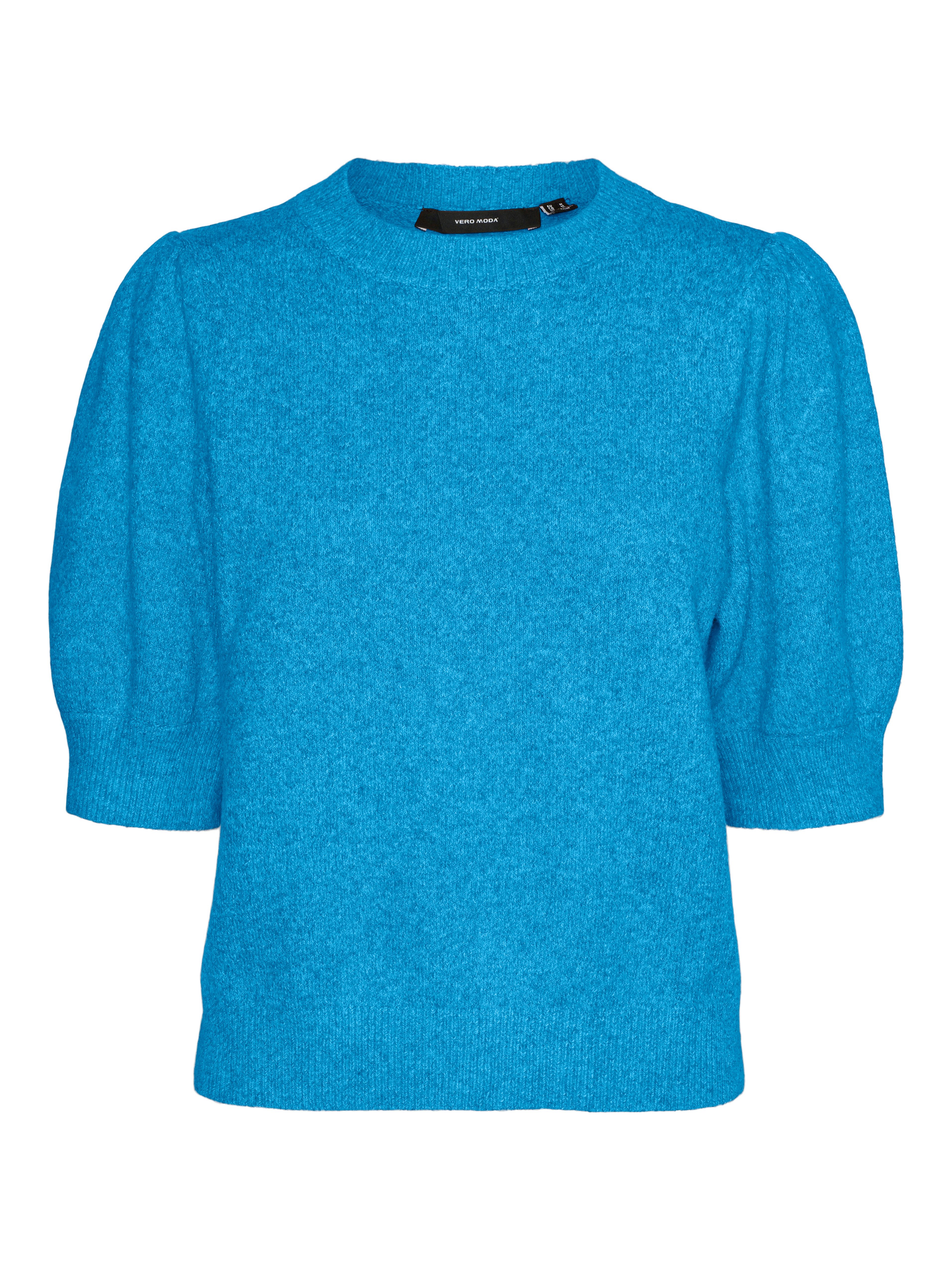 Strickpullover VMDOFFY 2/4 O-NECK PULLOVER GA NOOS