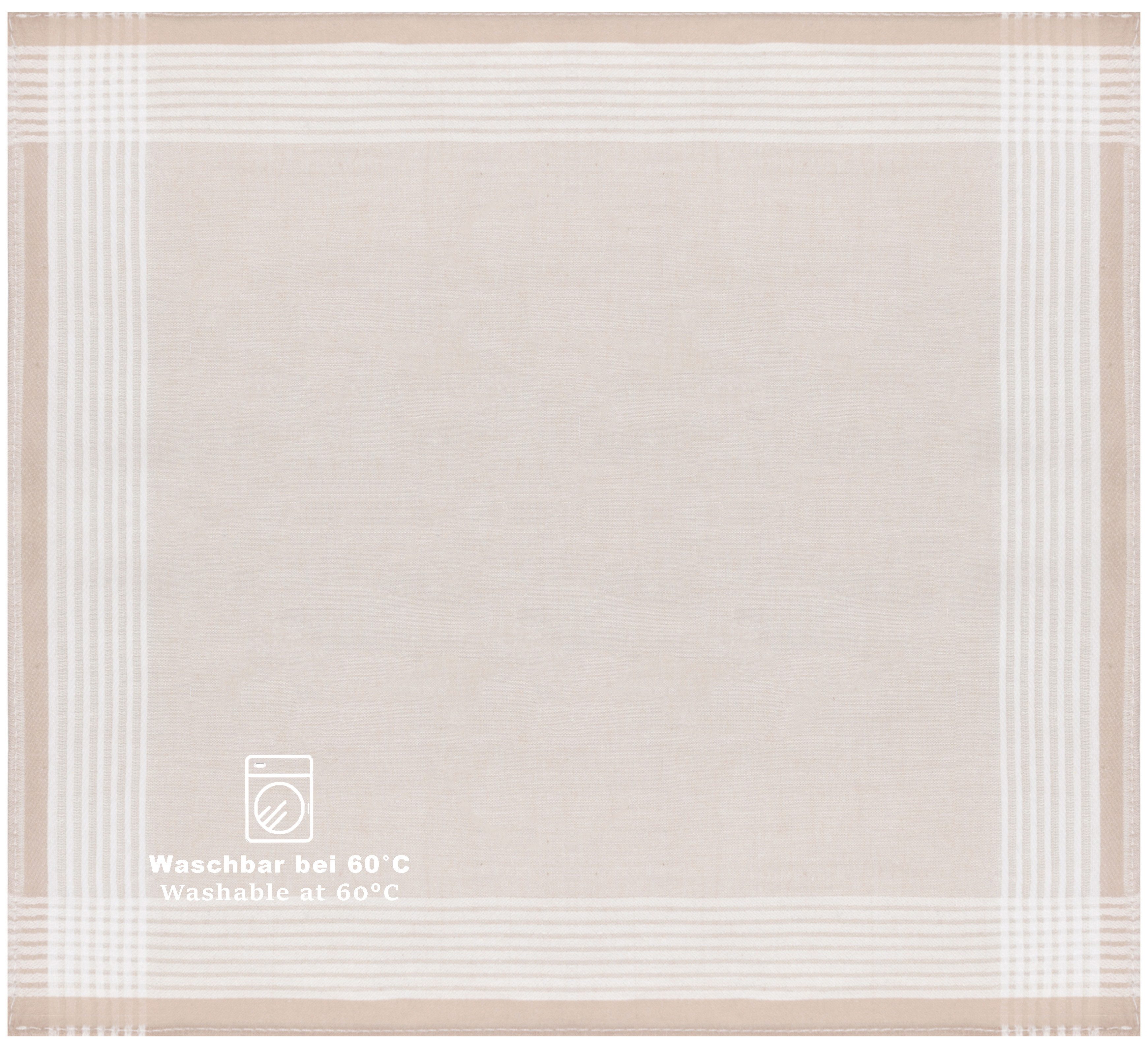 Betz Taschentuch 12er Damen Stoff Taschentücher Set Emma Größe ca. 28x28 cm, (12 Teile, 12-St. 12 Taschentücher) – Bild 3 von 5