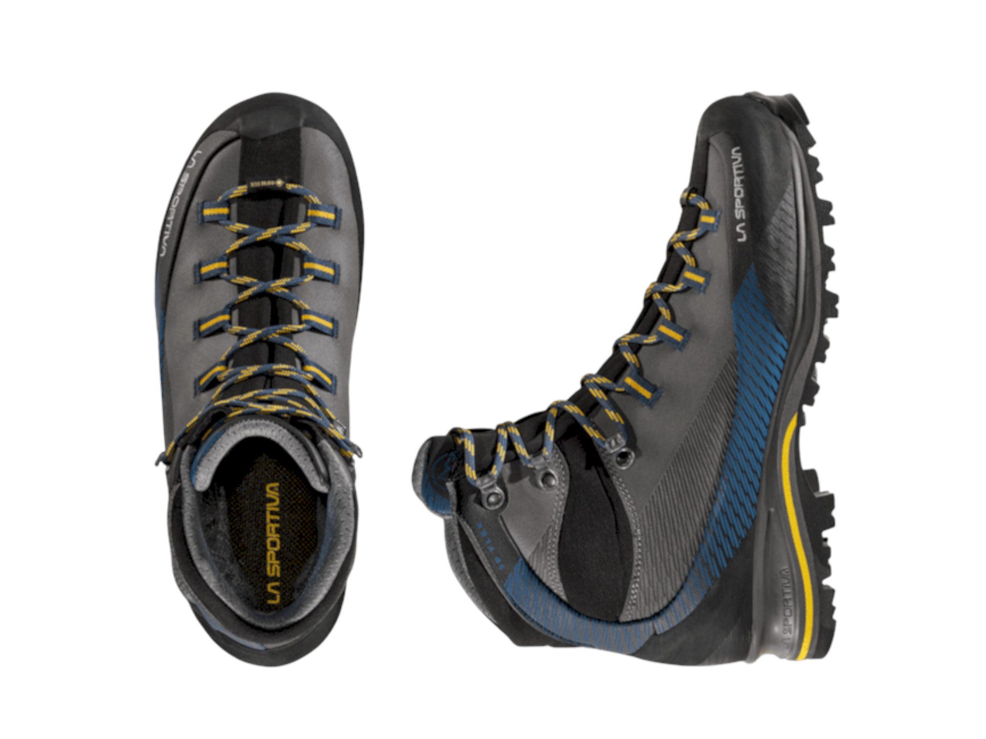 La Sportiva Trango Trk Leather GTX (Leder, wasserdicht) carbongrau/alpine Herren Wanderschuh