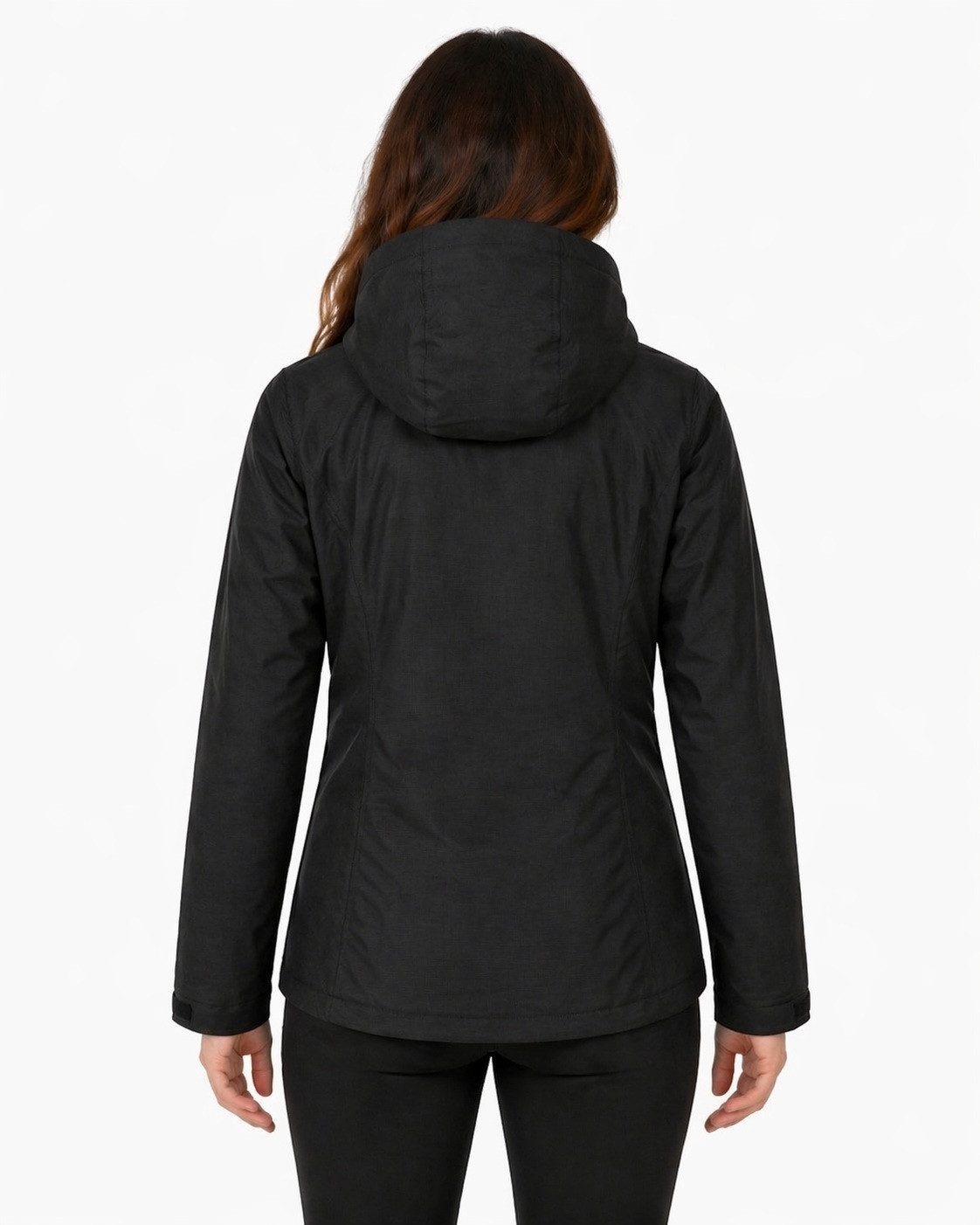 DEPROC Active Outdoorjacke LAVAL WOMEN Funktionsjacke, Wanderjacke, Regenjacke abnehmbare Kapuze