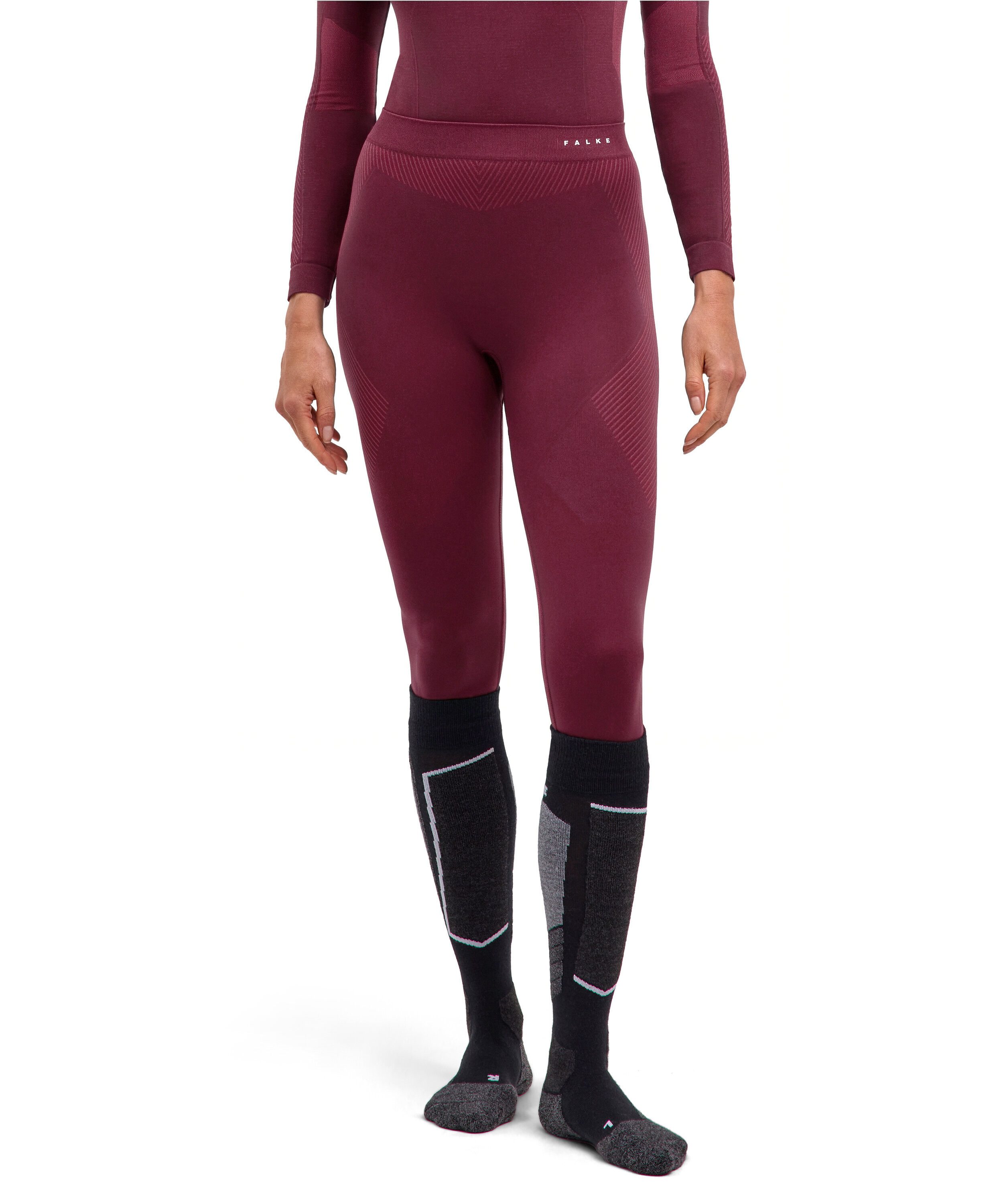 FALKE Thermounterhose FALKE Tights Warm Damen (1-St., 1) thermoregulierend für warme bis kalte Temperaturen