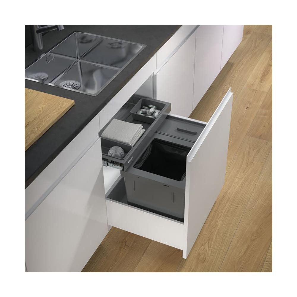 Naber Einbaumülleimer X-LINE 600/M7 mit Premium Schublade, anthrazit
