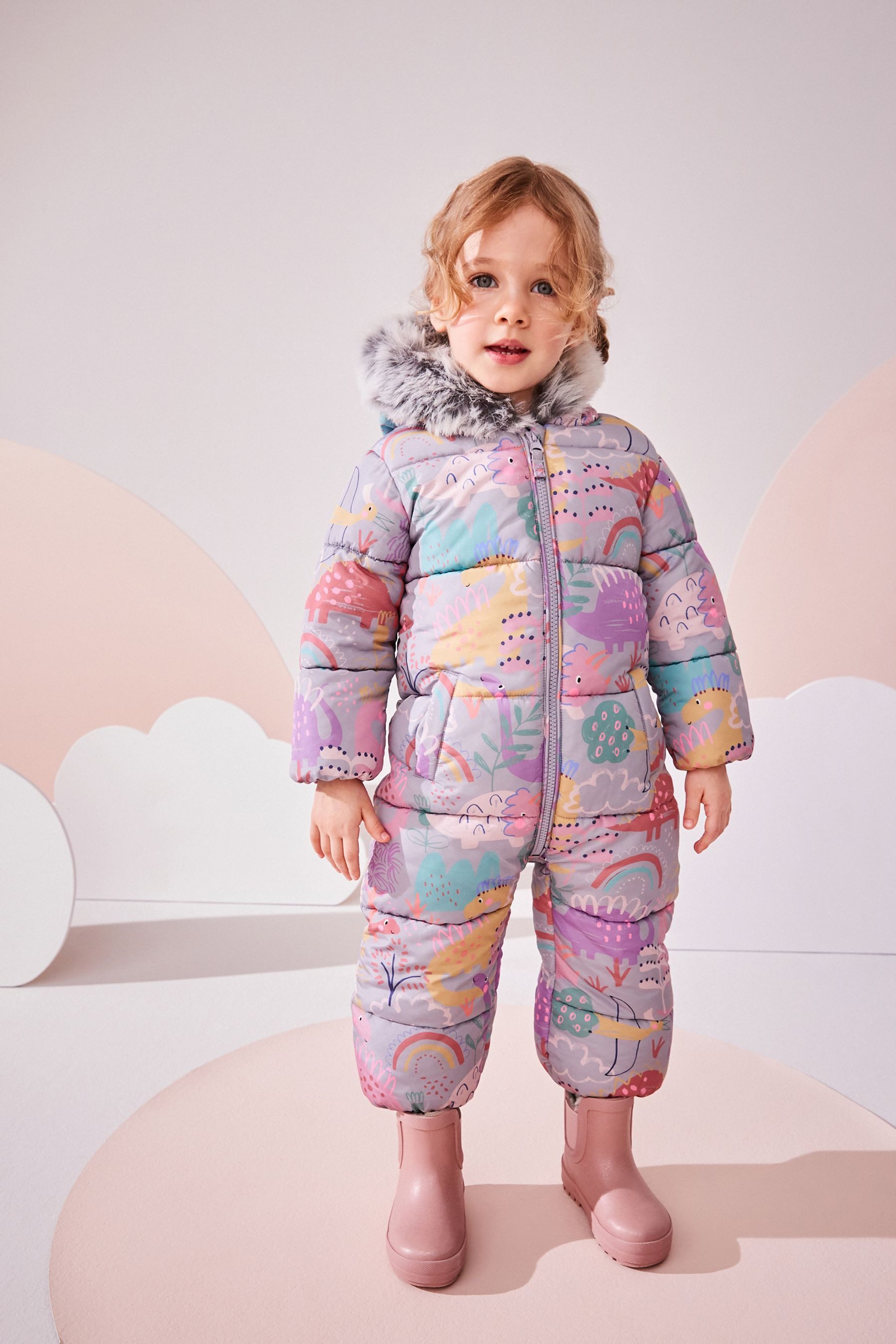 Next Schneeoverall Wasserabweisende Schneeanzug mit Print günstig online kaufen