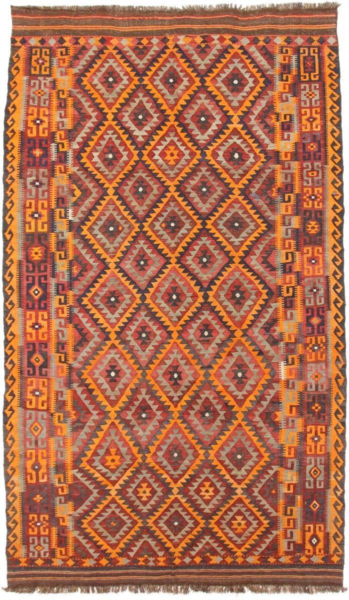 Nain rechteckig, Kelim Trading, Orientteppich, 234x398 Höhe: mm Afghan Antik Orientteppich 3 Handgewebter