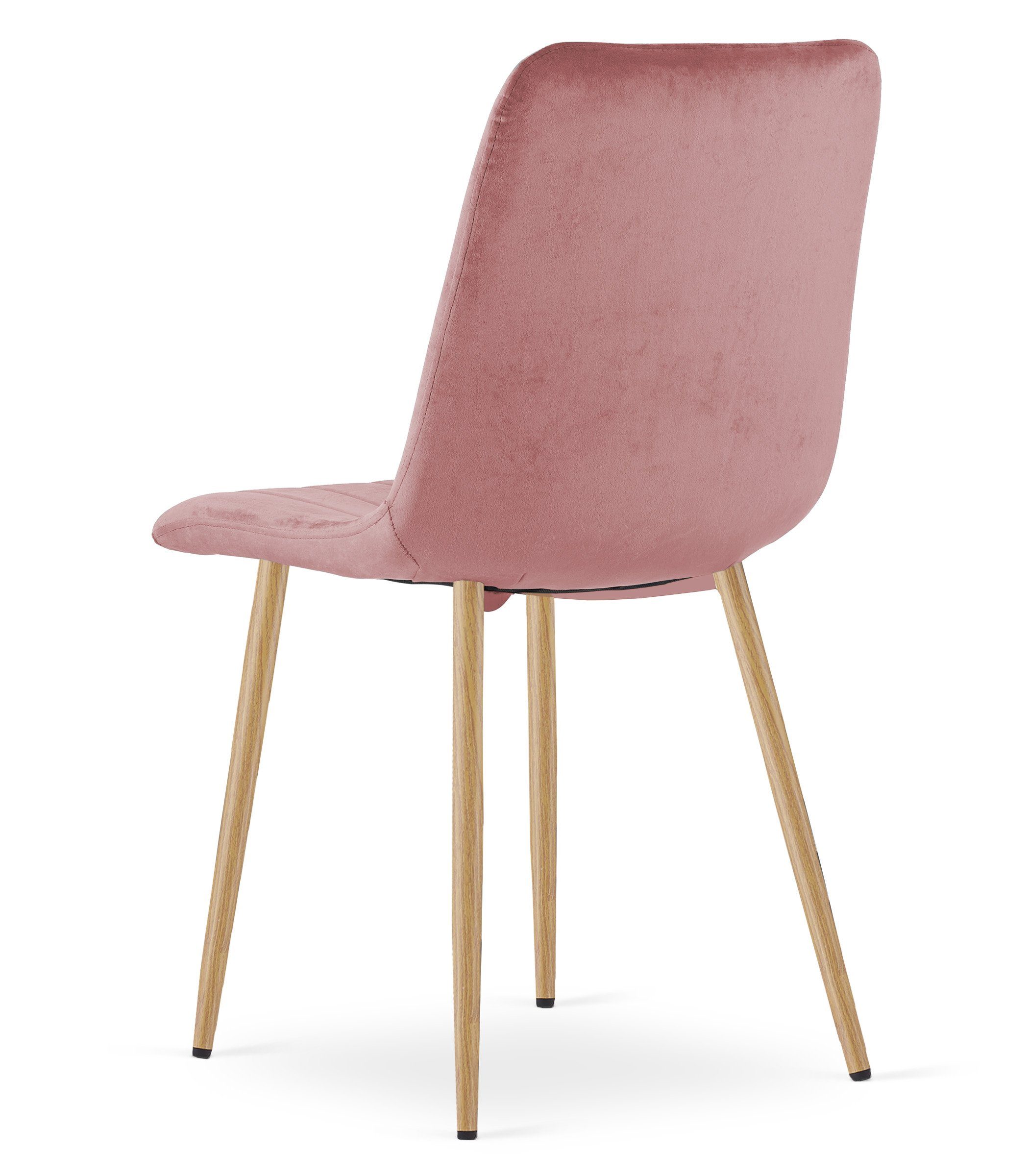 Home Collective Esszimmerstuhl 1er, 2er, 4er Set Polsterstuhl Stuhl Wohnzimmerstuhl (Stuhl Bequemes und strapazierfähiges Design, 90 cm Höhe, 120 kg Belastbarke – Bild 4 von 5